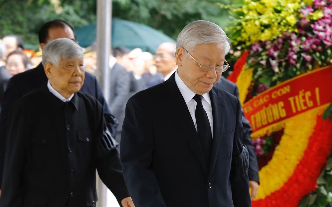 Tong bi thu cung cac lanh dao vieng Chu tich nuoc Tran Dai Quang hinh anh