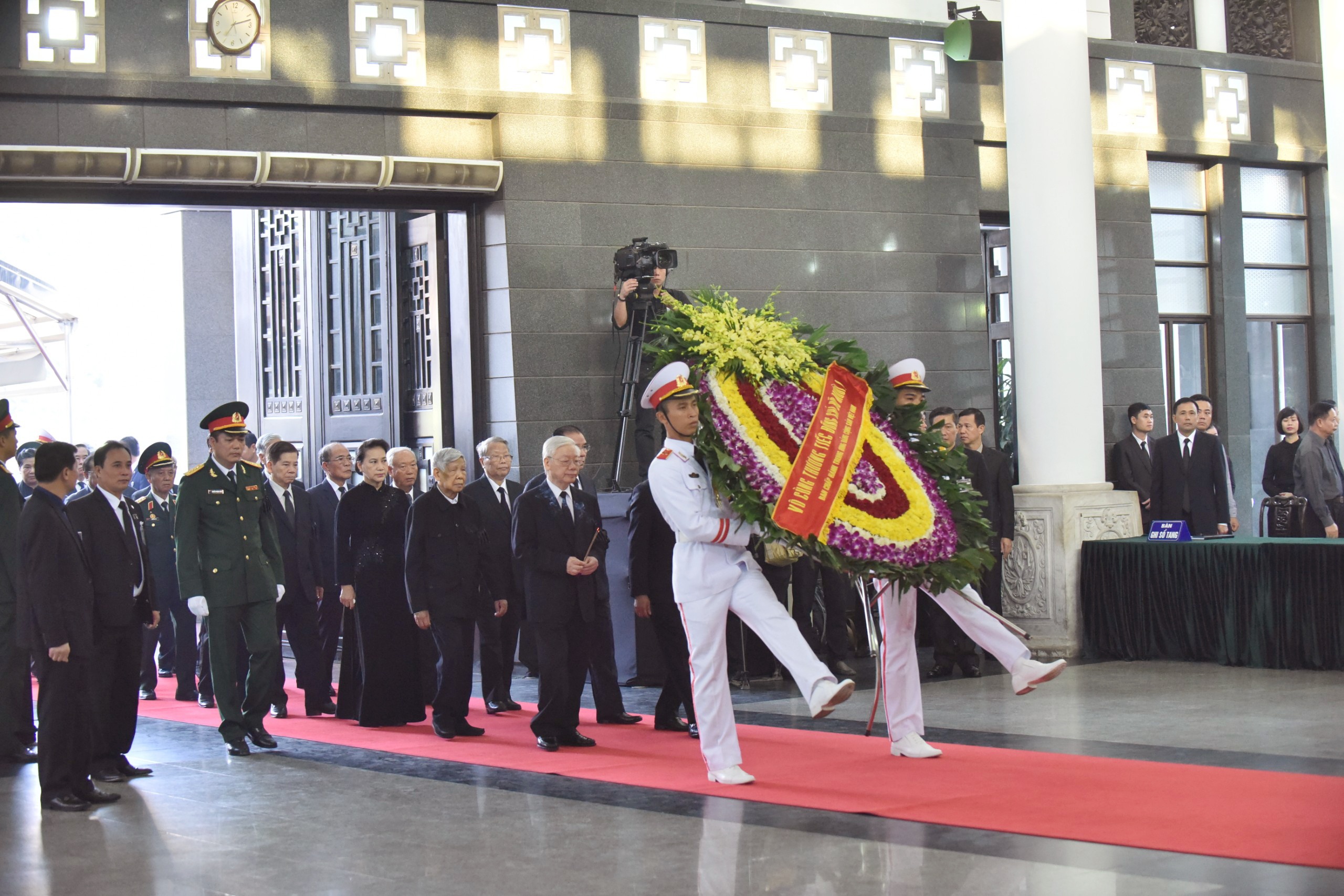 le vieng nguyen tong bi thu Do Muoi anh 1