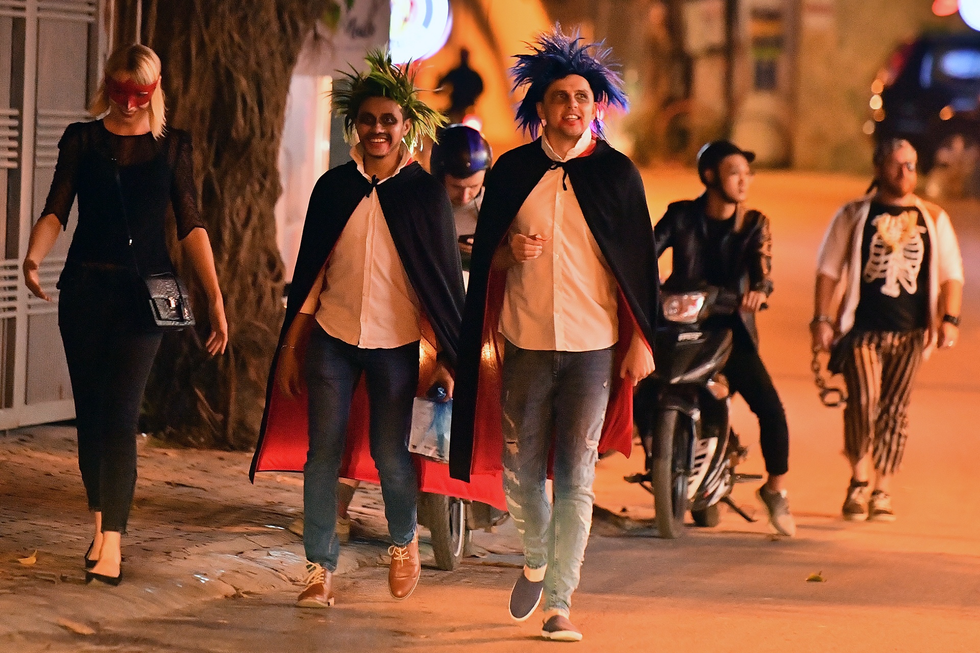 dem hoi Haloween o Ha Noi anh 1