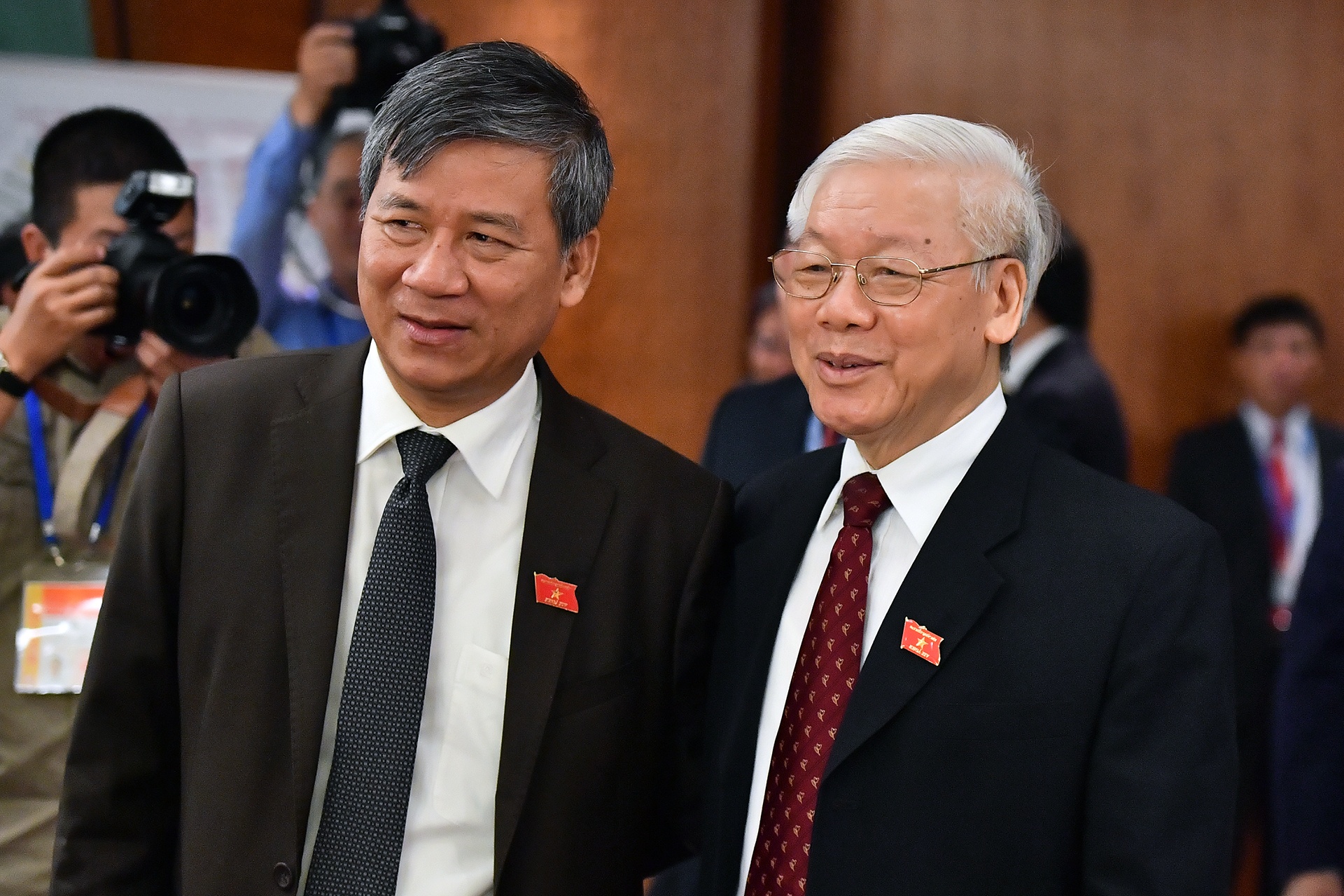 Hinh anh ngay dau ky hop lan thu 6 Quoc hoi khoa XIV hinh anh