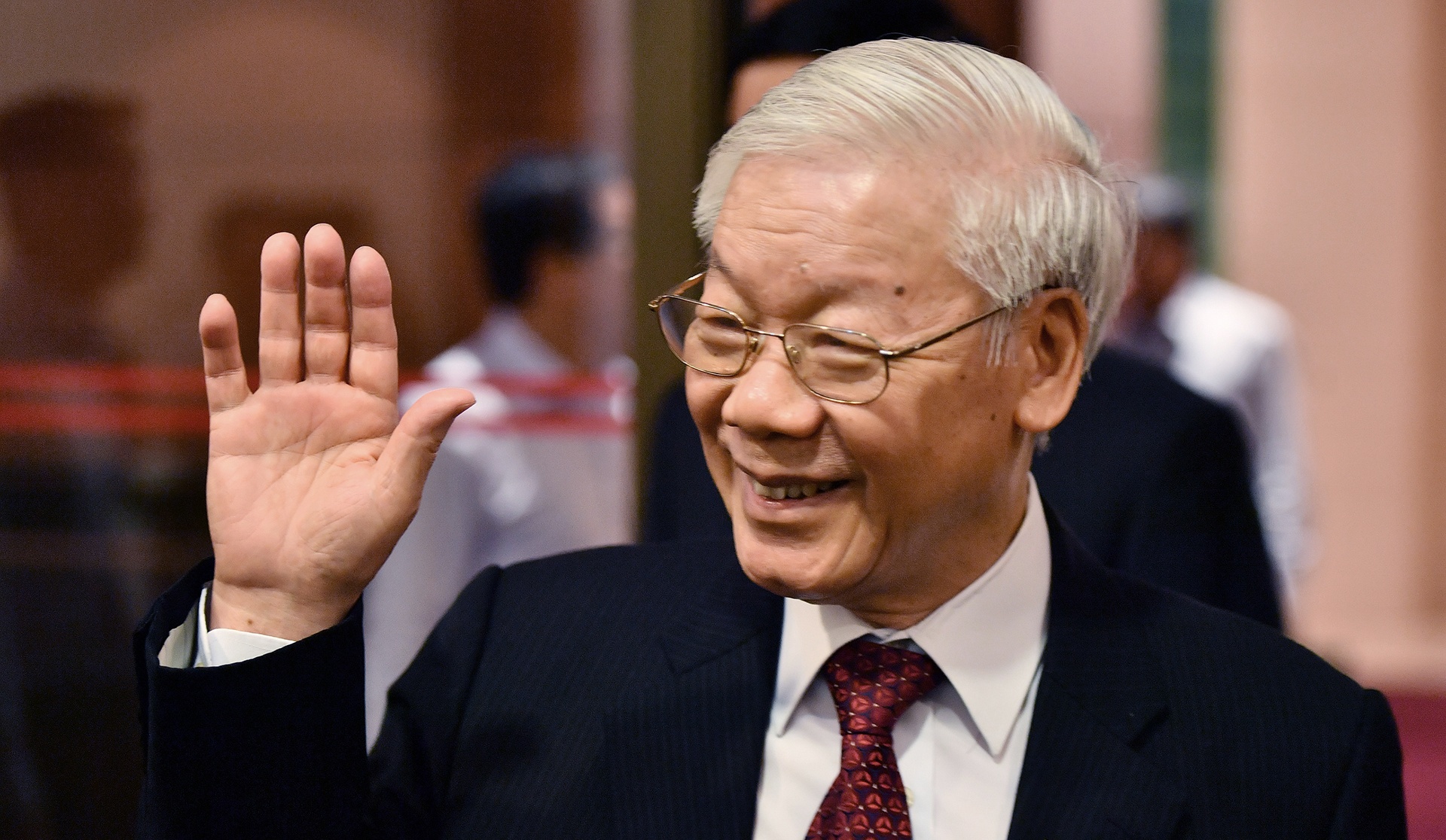 Tong bi thu Nguyen Phu Trong trong ngay dac cu Chu tich nuoc hinh anh