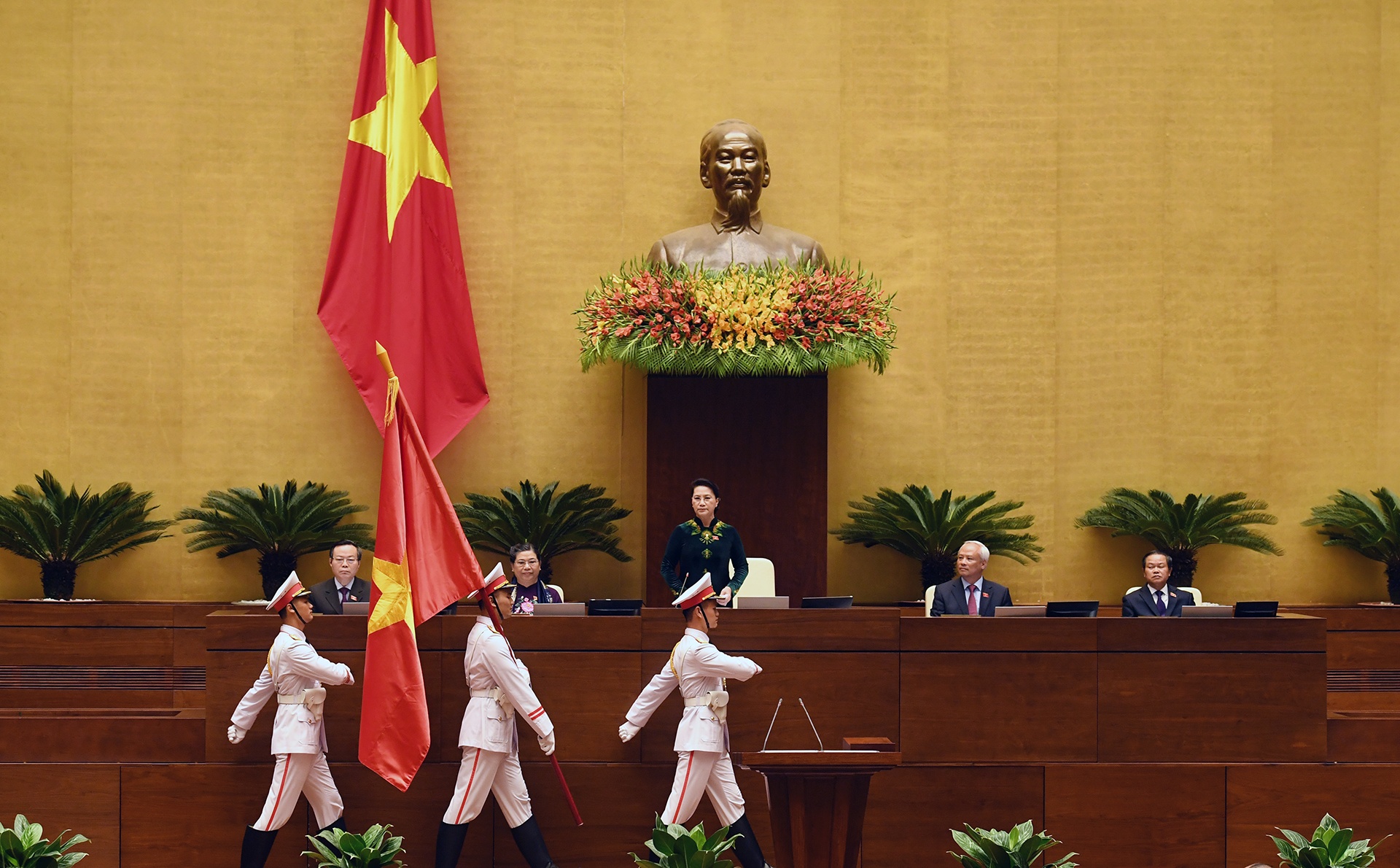 Chu tich nuoc Nguyen Phu Trong nham chuc anh 2