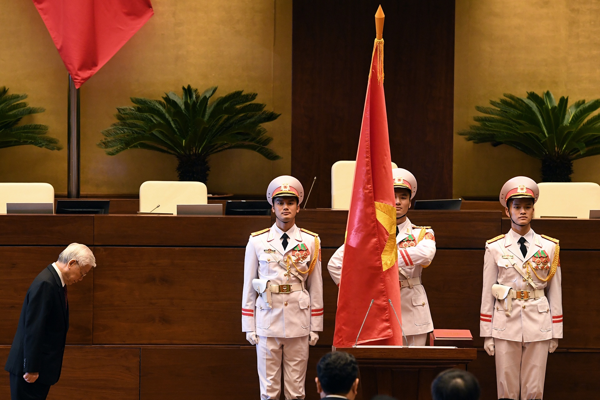 Chu tich nuoc Nguyen Phu Trong nham chuc anh 4