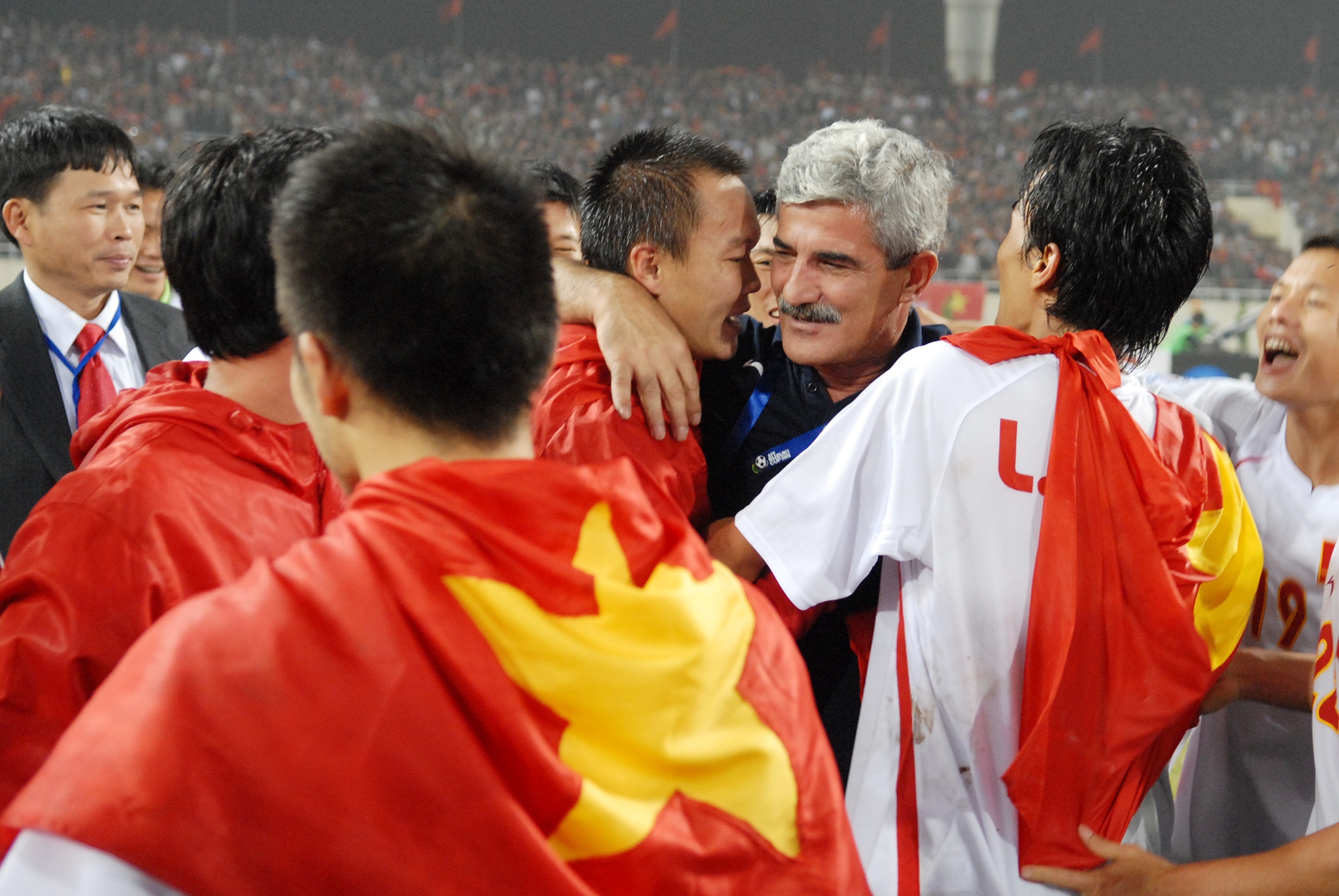 Tuyen Viet Nam vo dich AFF Cup 2008 anh 12