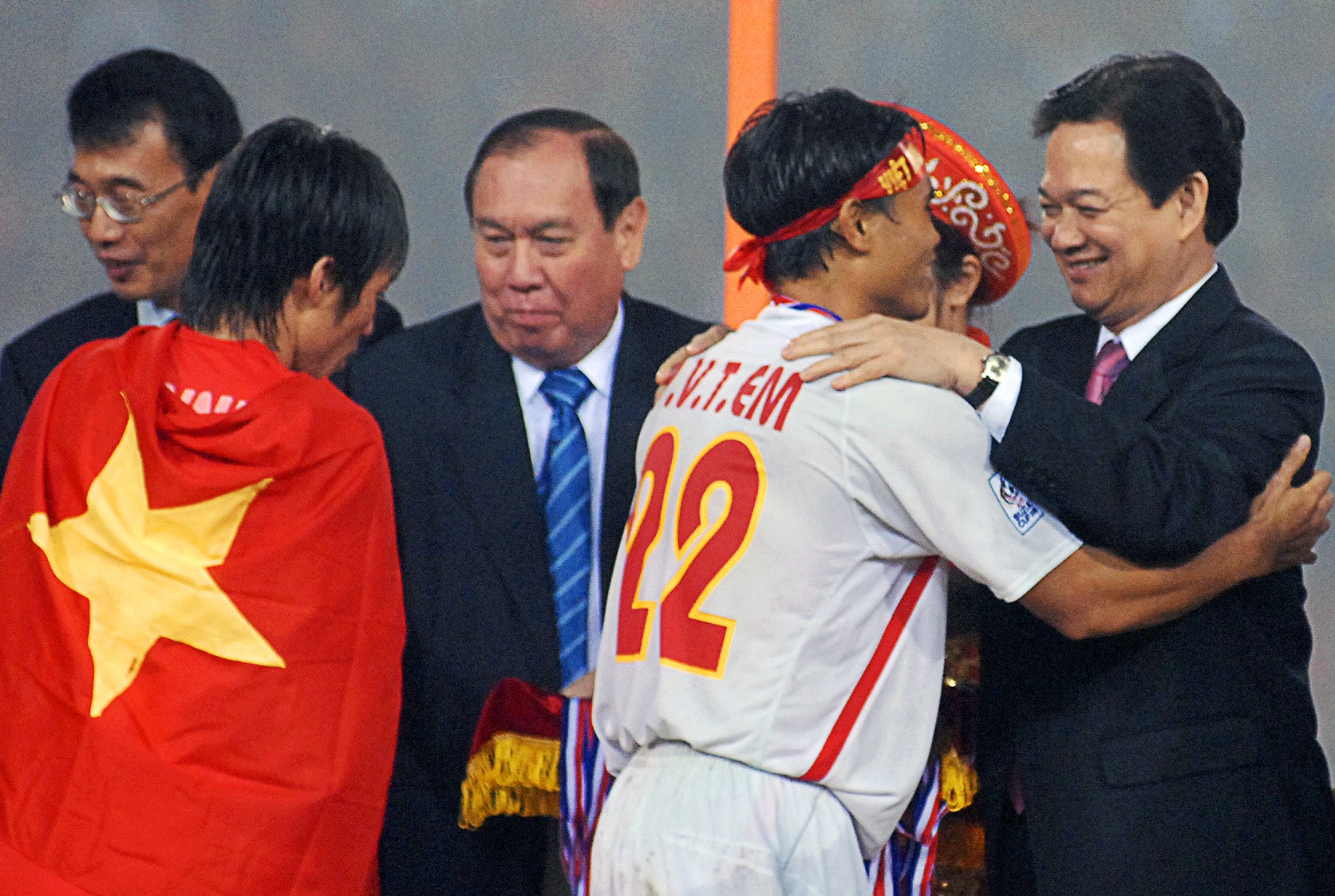 Tuyen Viet Nam vo dich AFF Cup 2008 anh 18