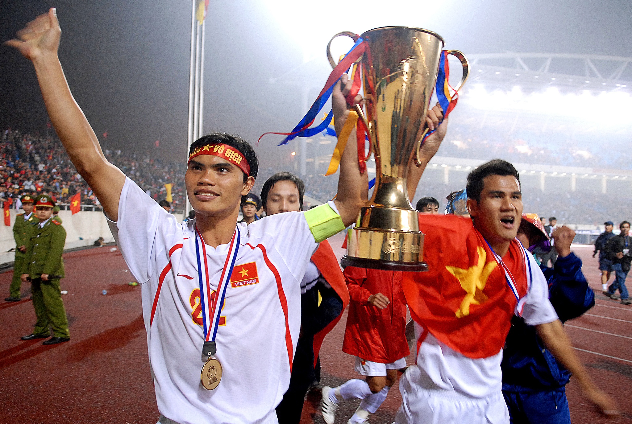 Tuyen Viet Nam vo dich AFF Cup 2008 anh 24