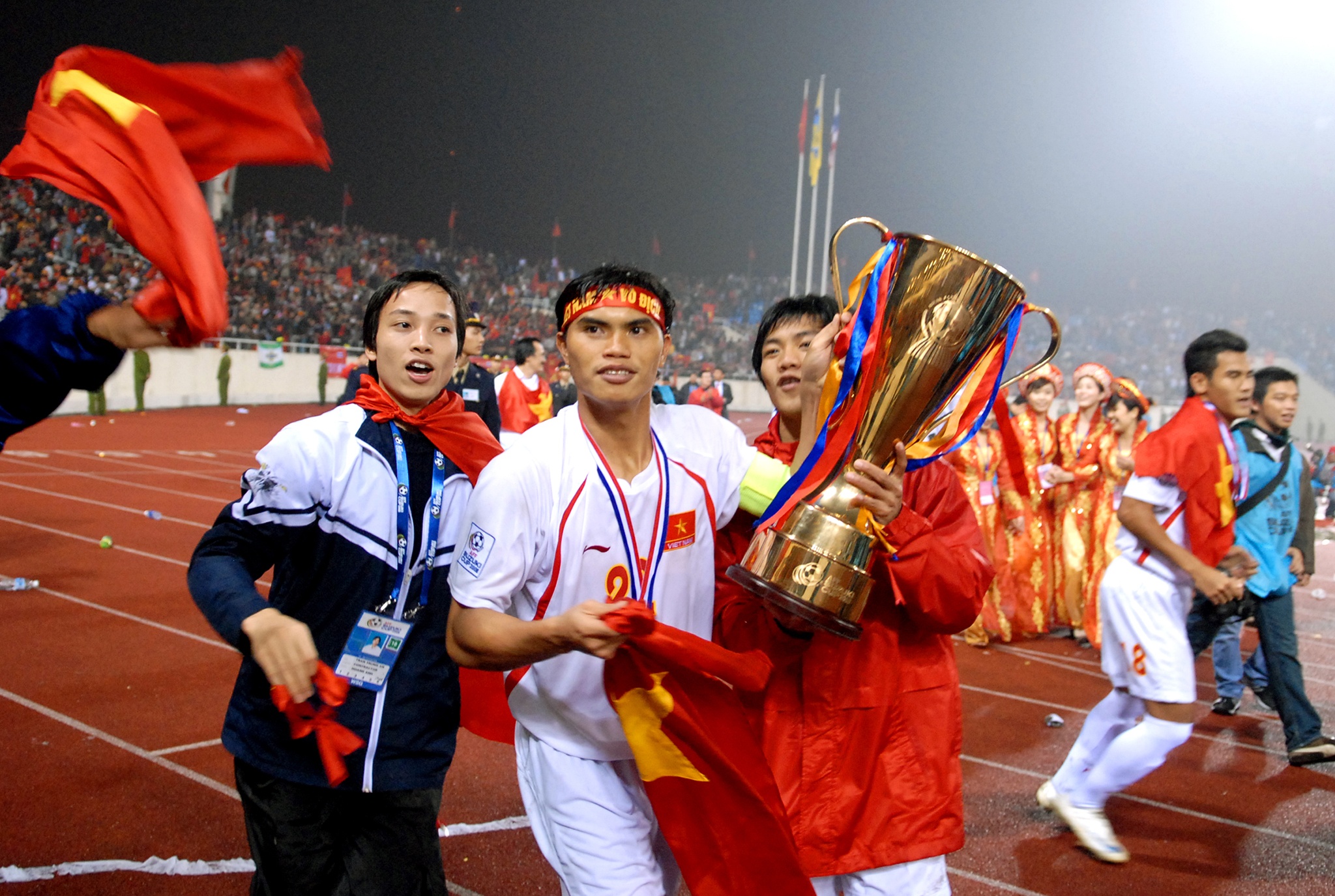 Tuyen Viet Nam vo dich AFF Cup 2008 anh 25