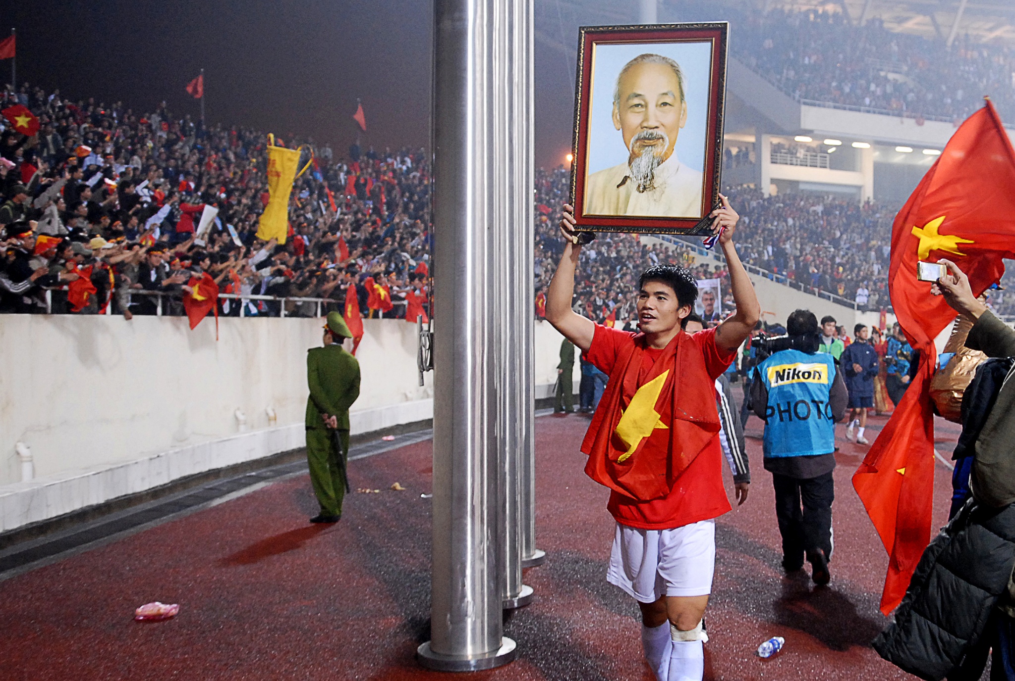 Tuyen Viet Nam vo dich AFF Cup 2008 anh 26