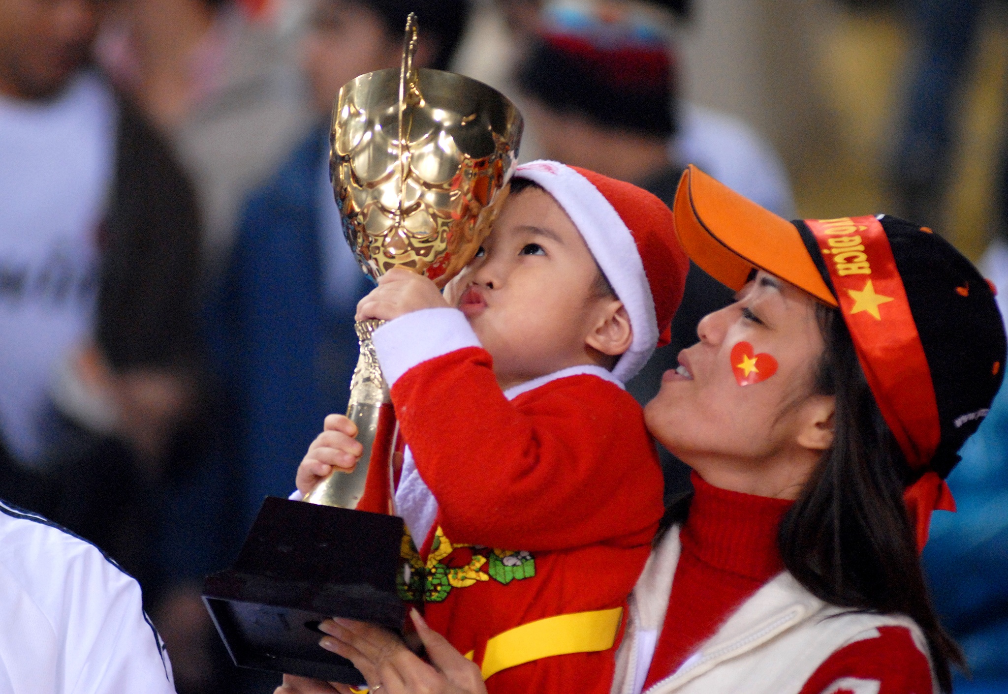 Tuyen Viet Nam vo dich AFF Cup 2008 anh 16