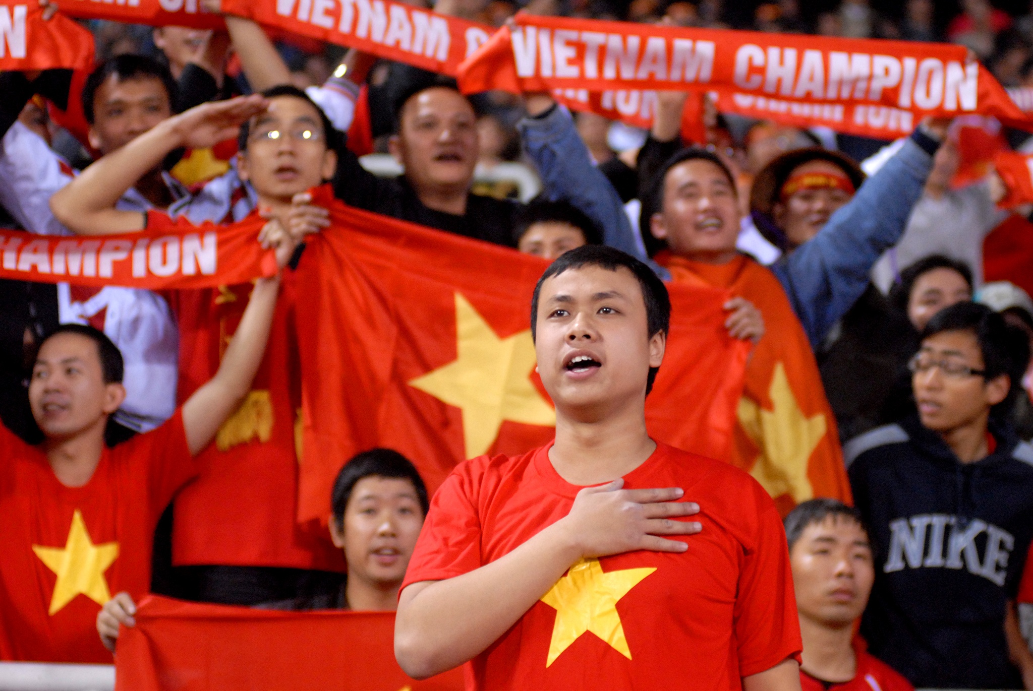 Tuyen Viet Nam vo dich AFF Cup 2008 anh 28