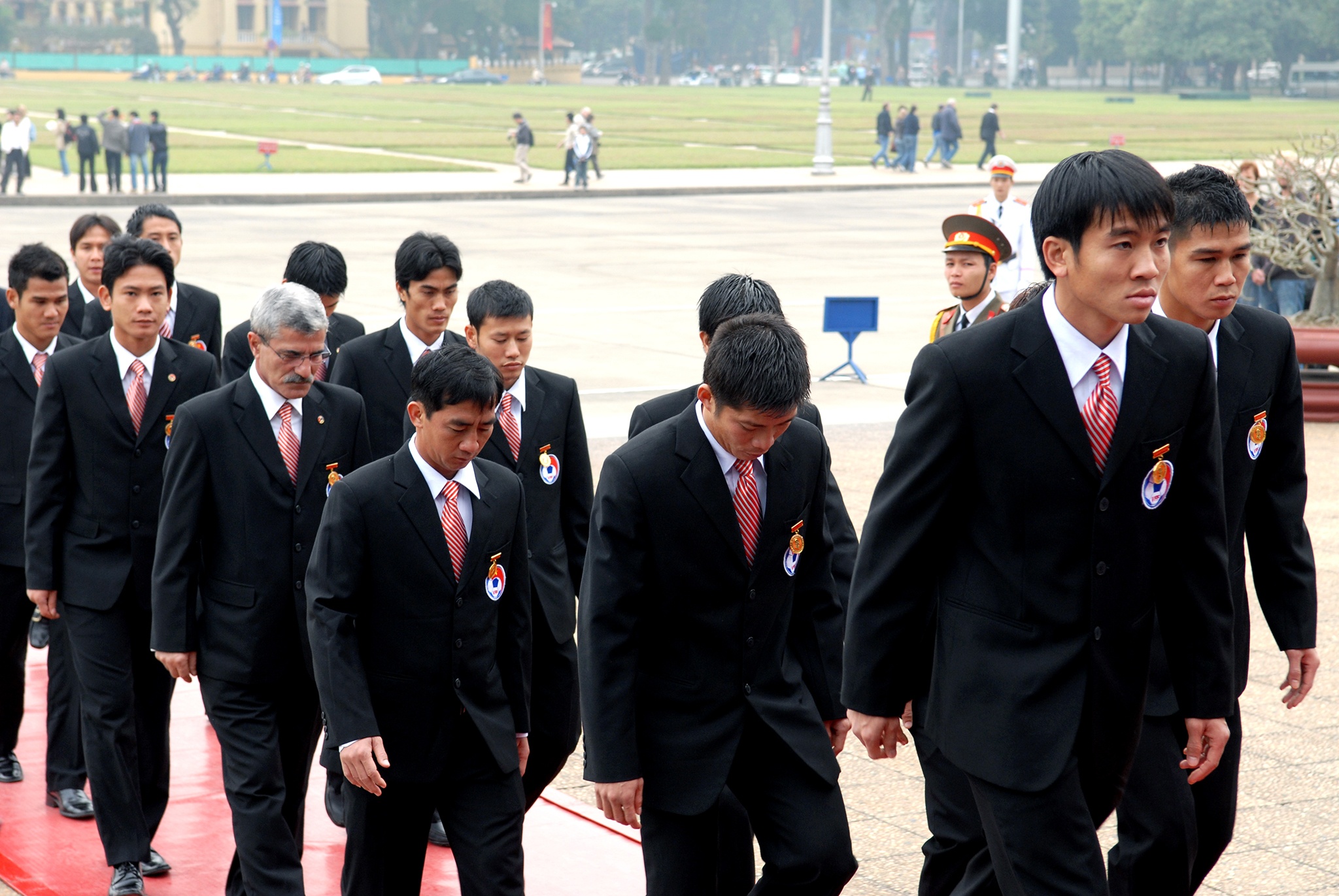 Tuyen Viet Nam vo dich AFF Cup 2008 anh 33