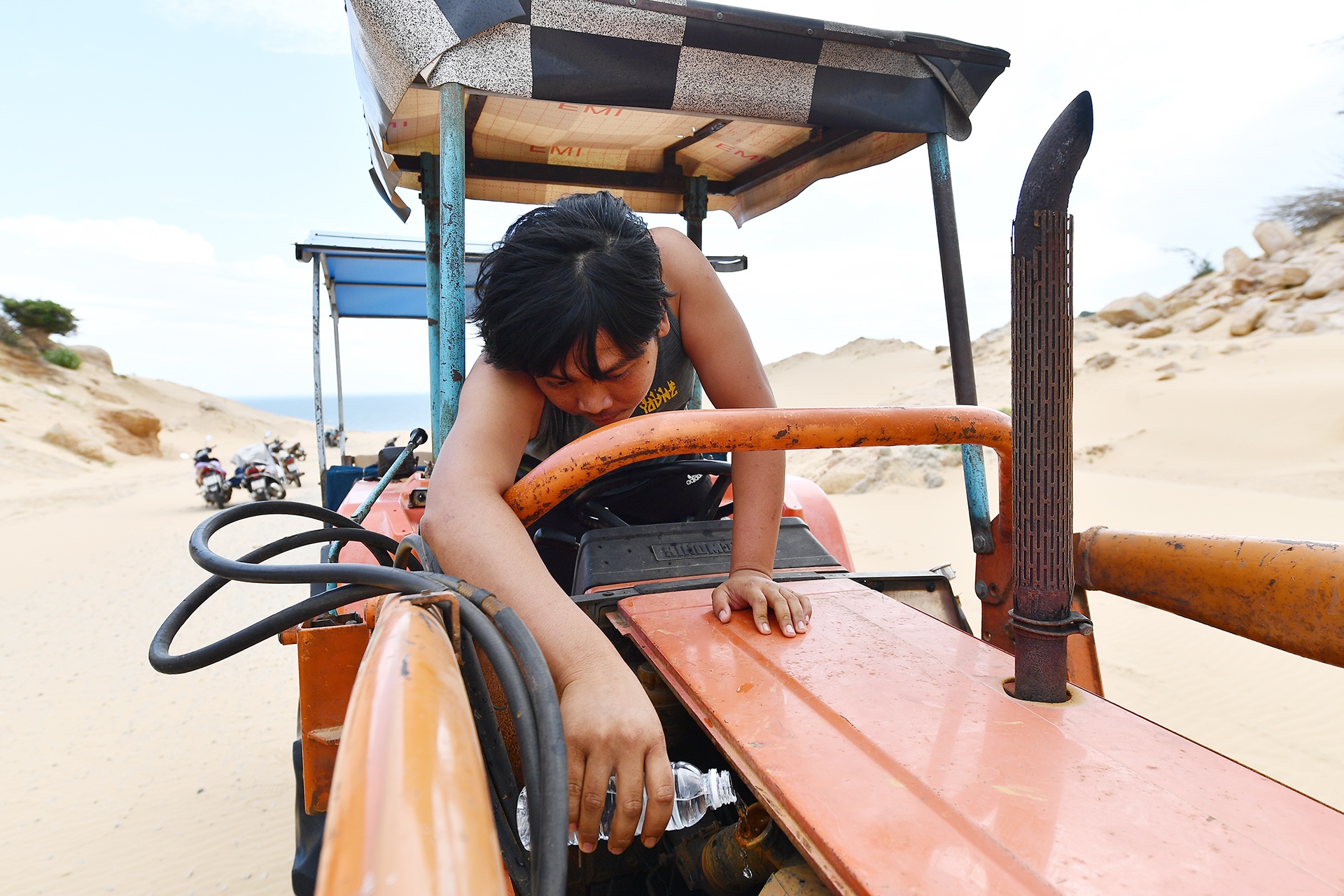 may cay cho khach du lich o Ninh Thuan anh 3