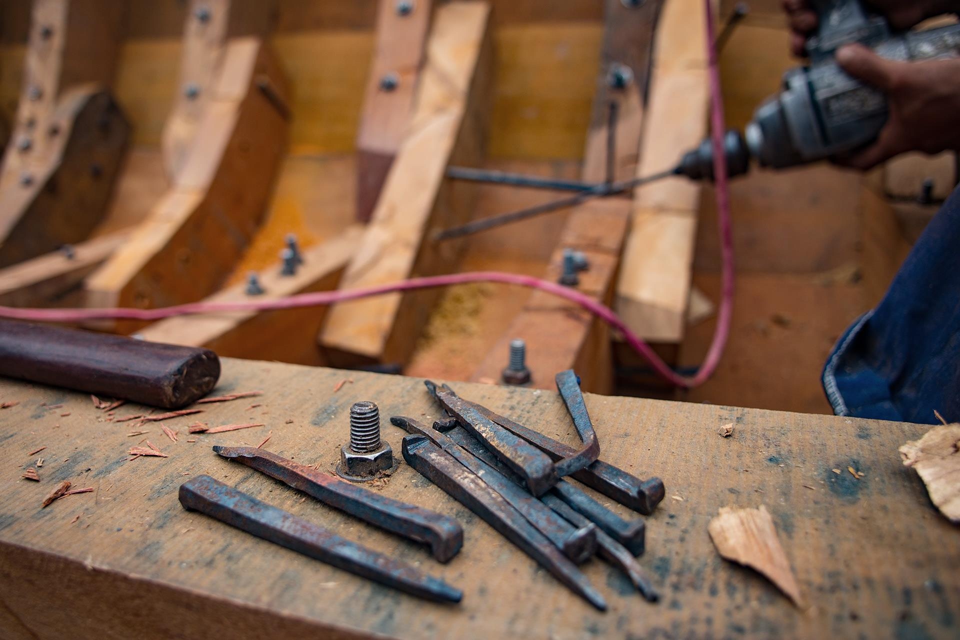 nghề đóng tàu đi biển ở Nam Định ảnh 10 nghe dong tau di bien o Nam Dinh anh 10