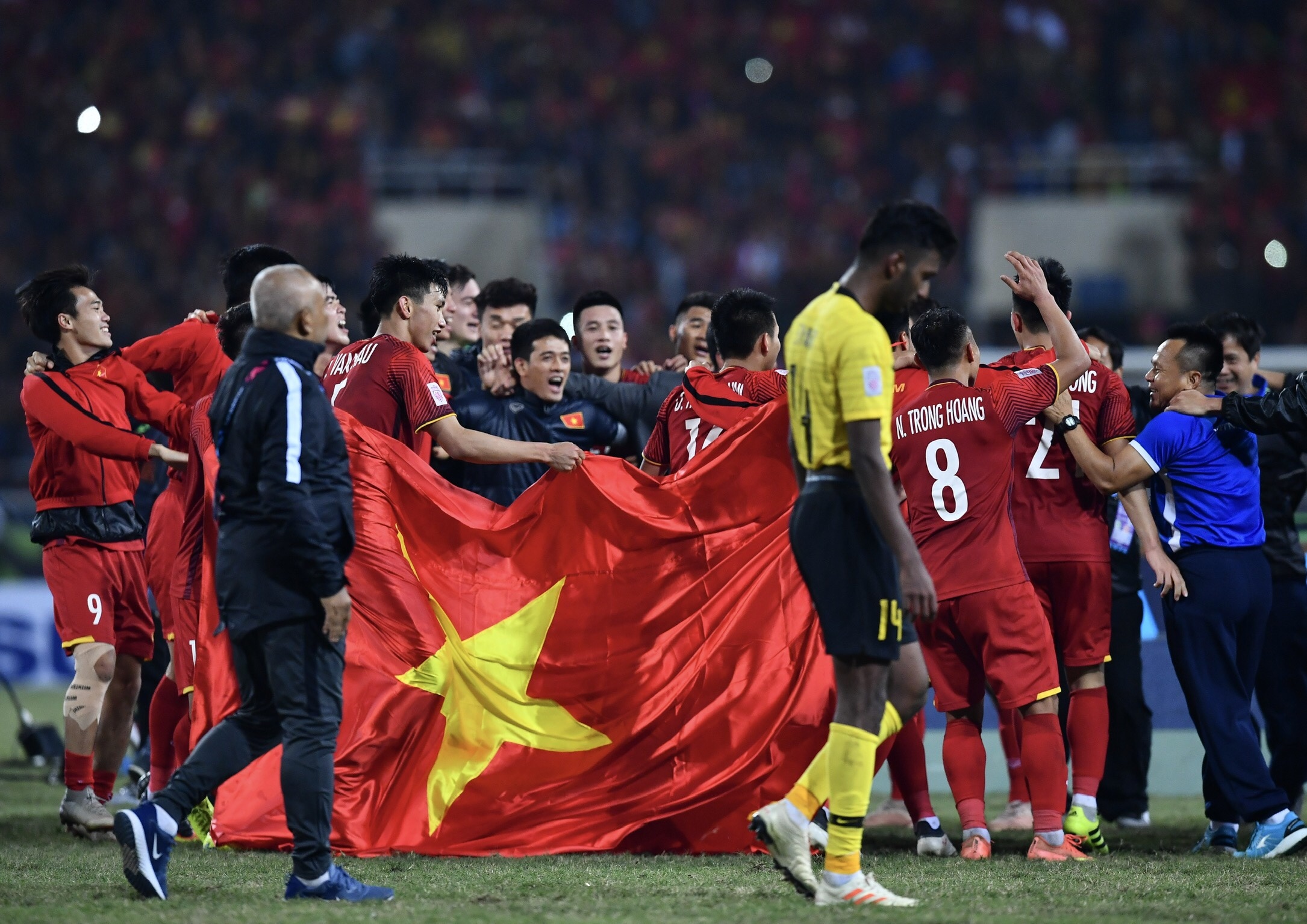 Tuyen Viet Nam vo dich AFF Cup 2018 anh 9