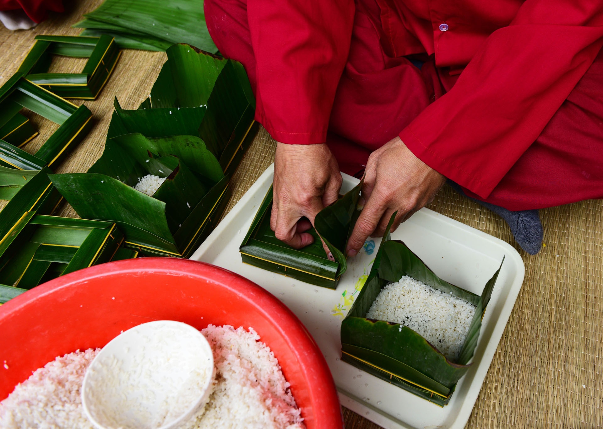 banh tet o Hue anh 5