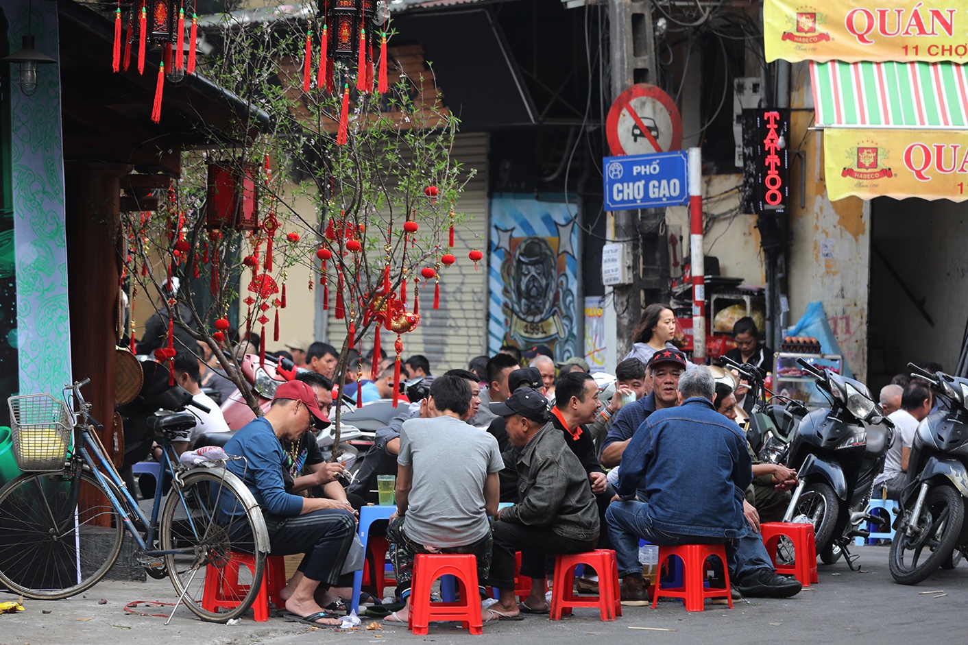 Ha Noi chieu 30 Tet anh 5