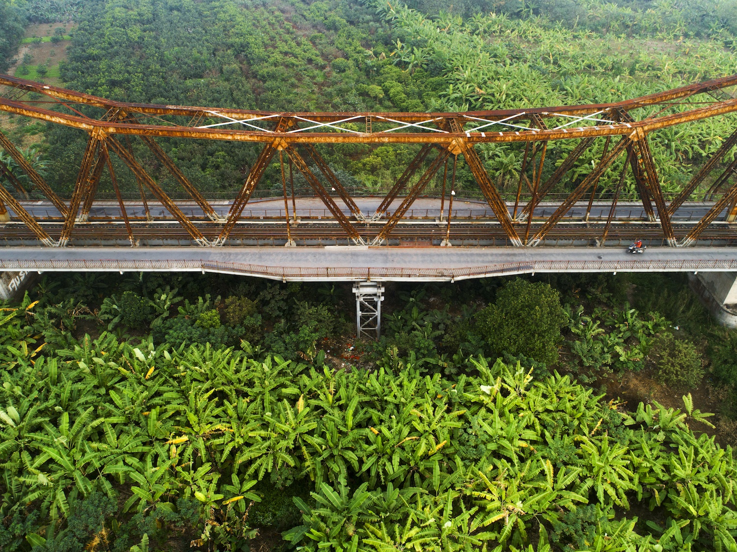 canh dep tren cac cay cau o Ha Noi ngay Tet anh 24
