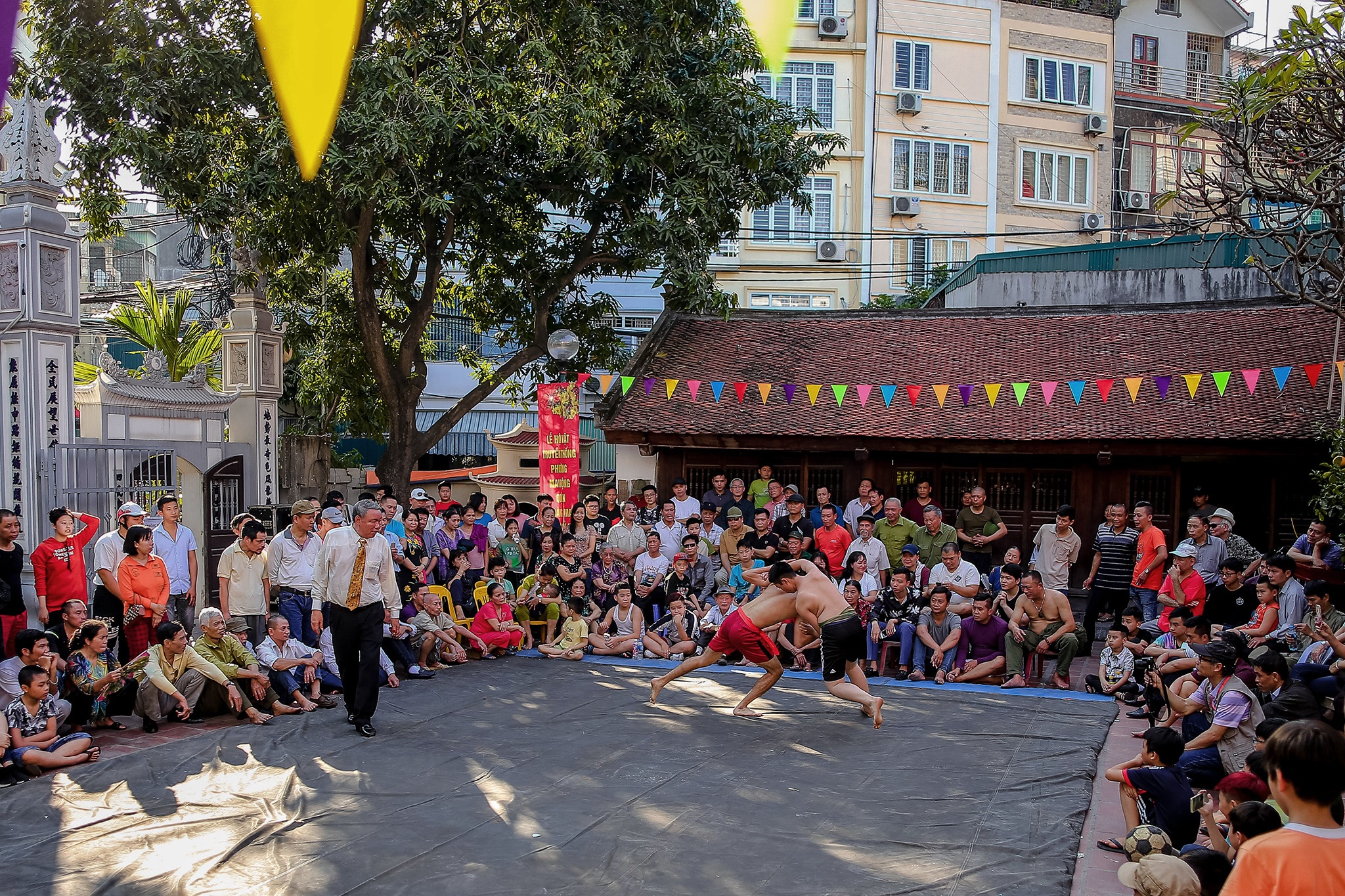 hoi vat lang Mai Dong o Ha Noi anh 1