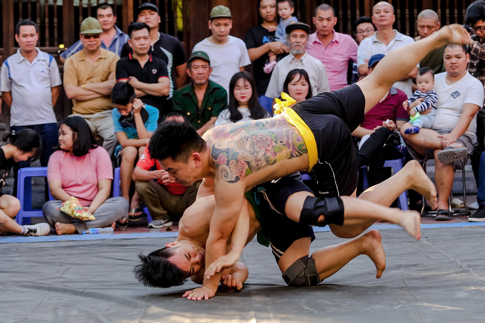 hoi vat lang Mai Dong o Ha Noi anh 4