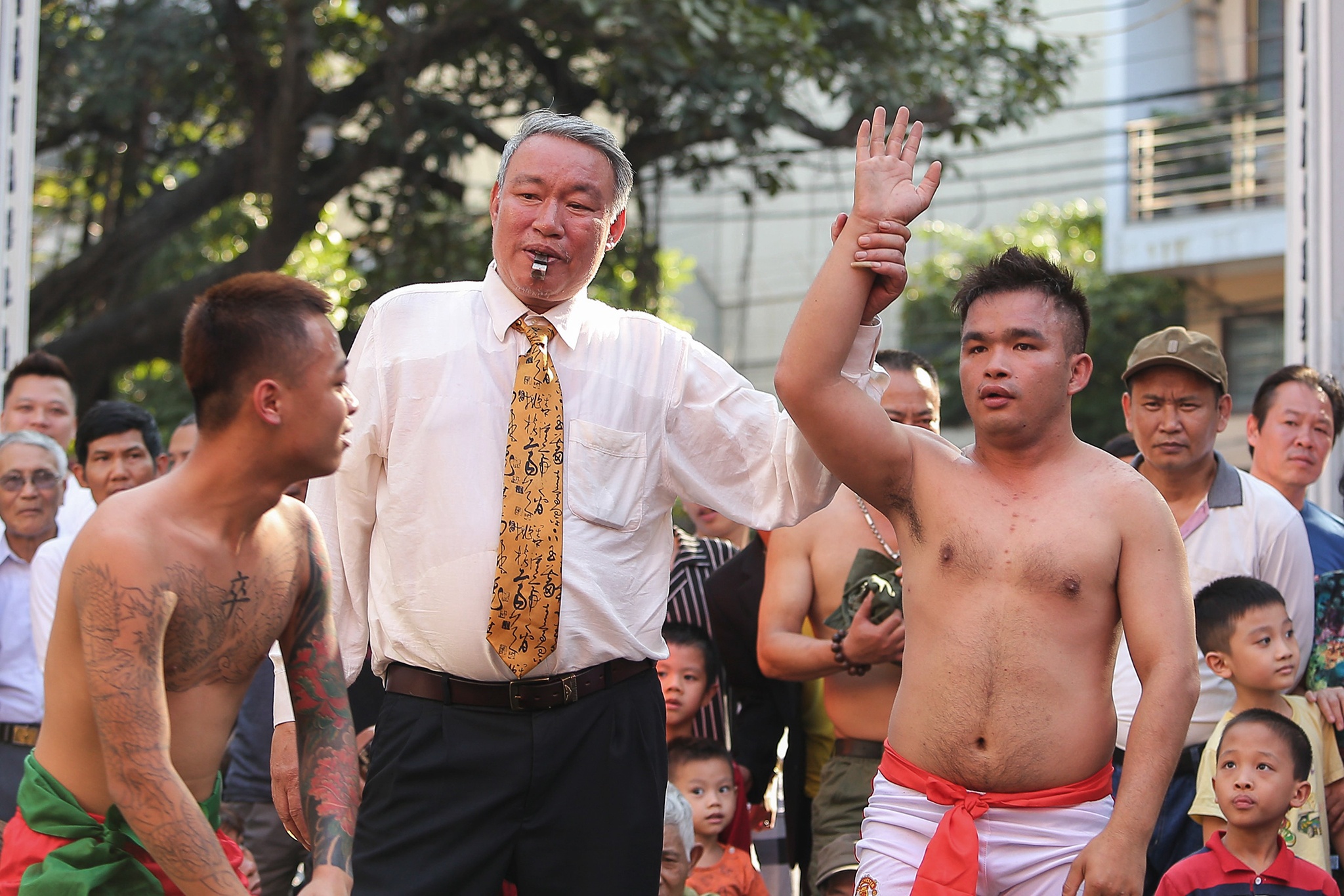 hoi vat lang Mai Dong o Ha Noi anh 6