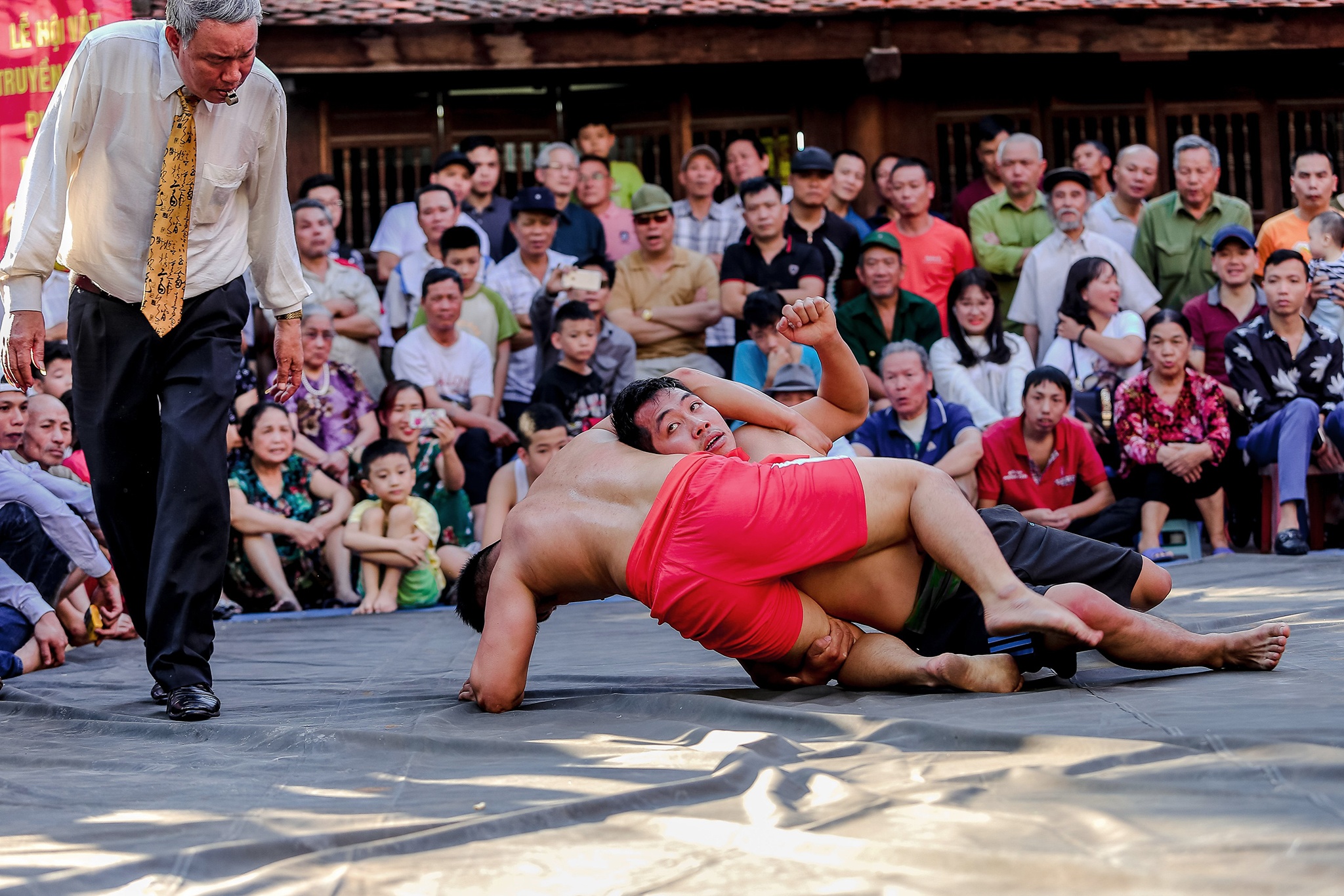 hoi vat lang Mai Dong o Ha Noi anh 7