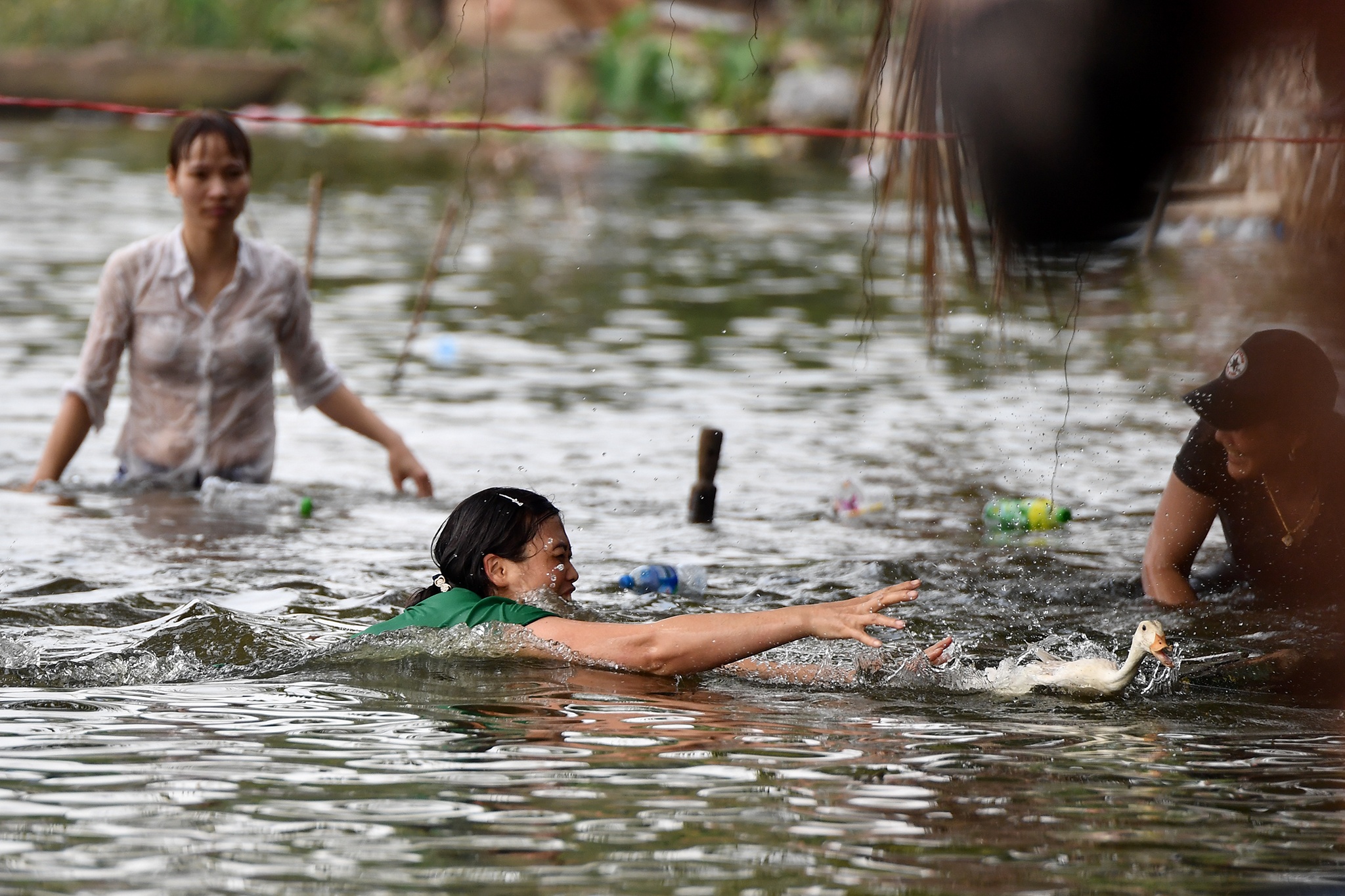 nau com bat vit tren thuyen o hoi Bach Hao anh 17