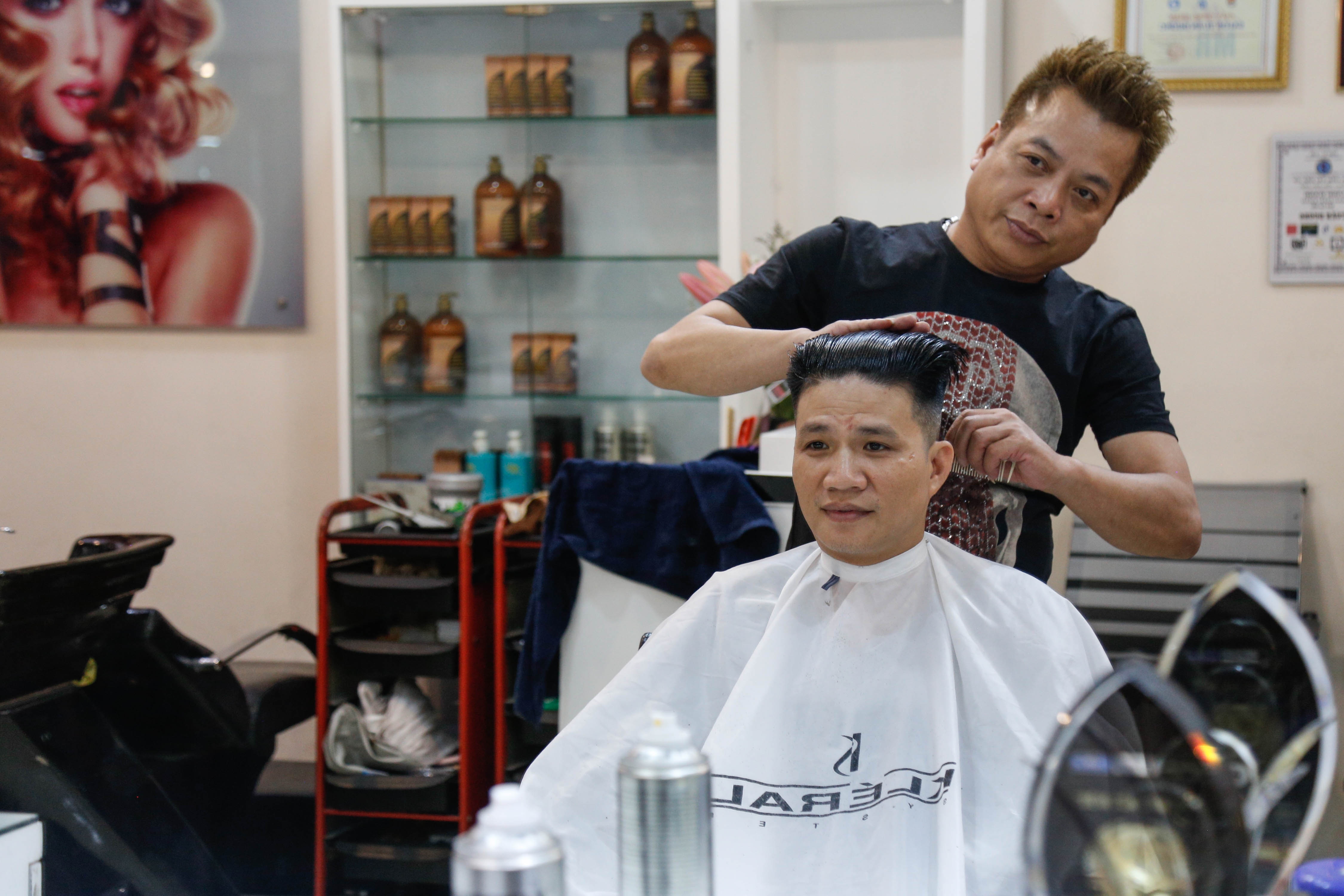 cat toc kieu Kim Jong Un anh 2