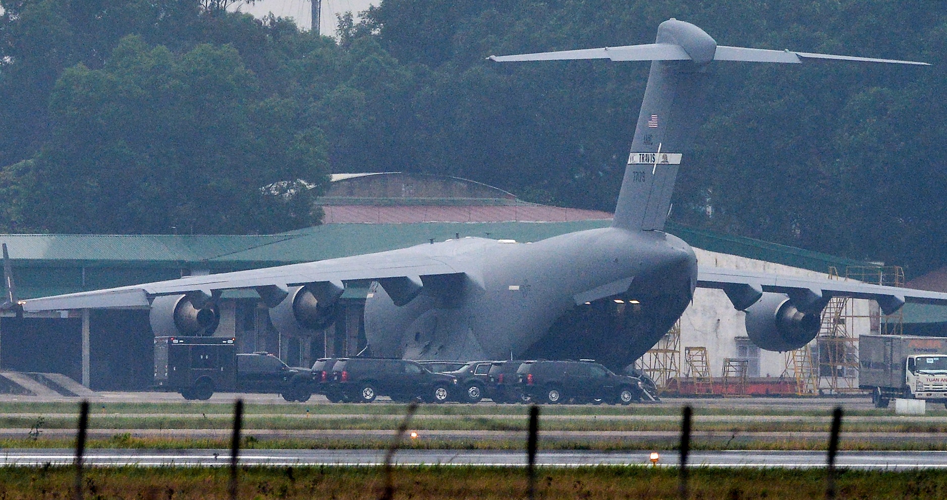 quai thu cua tong thong My o Ha Noi anh 1