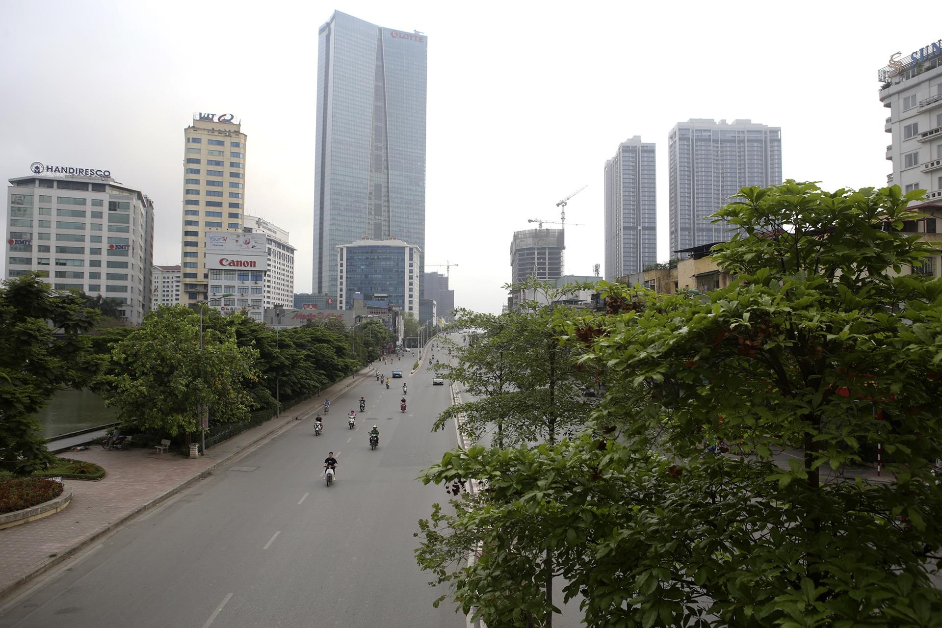 duong pho Ha Noi ngay nghi le anh 1