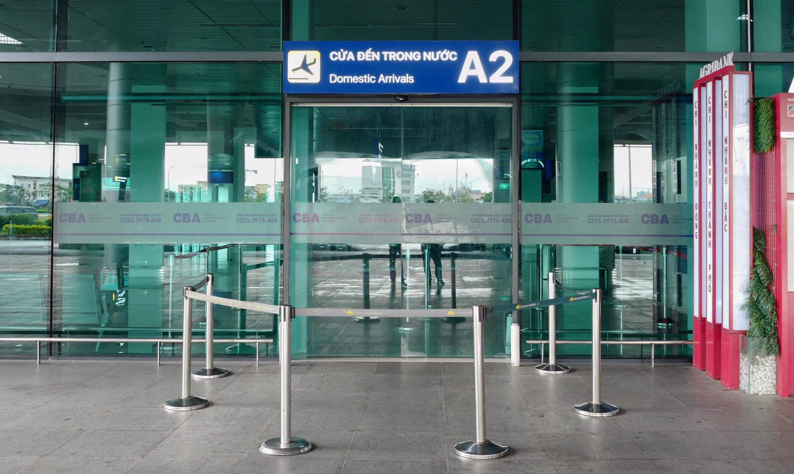 san bay Cat Bi dong cua vi bao so 3 anh 3