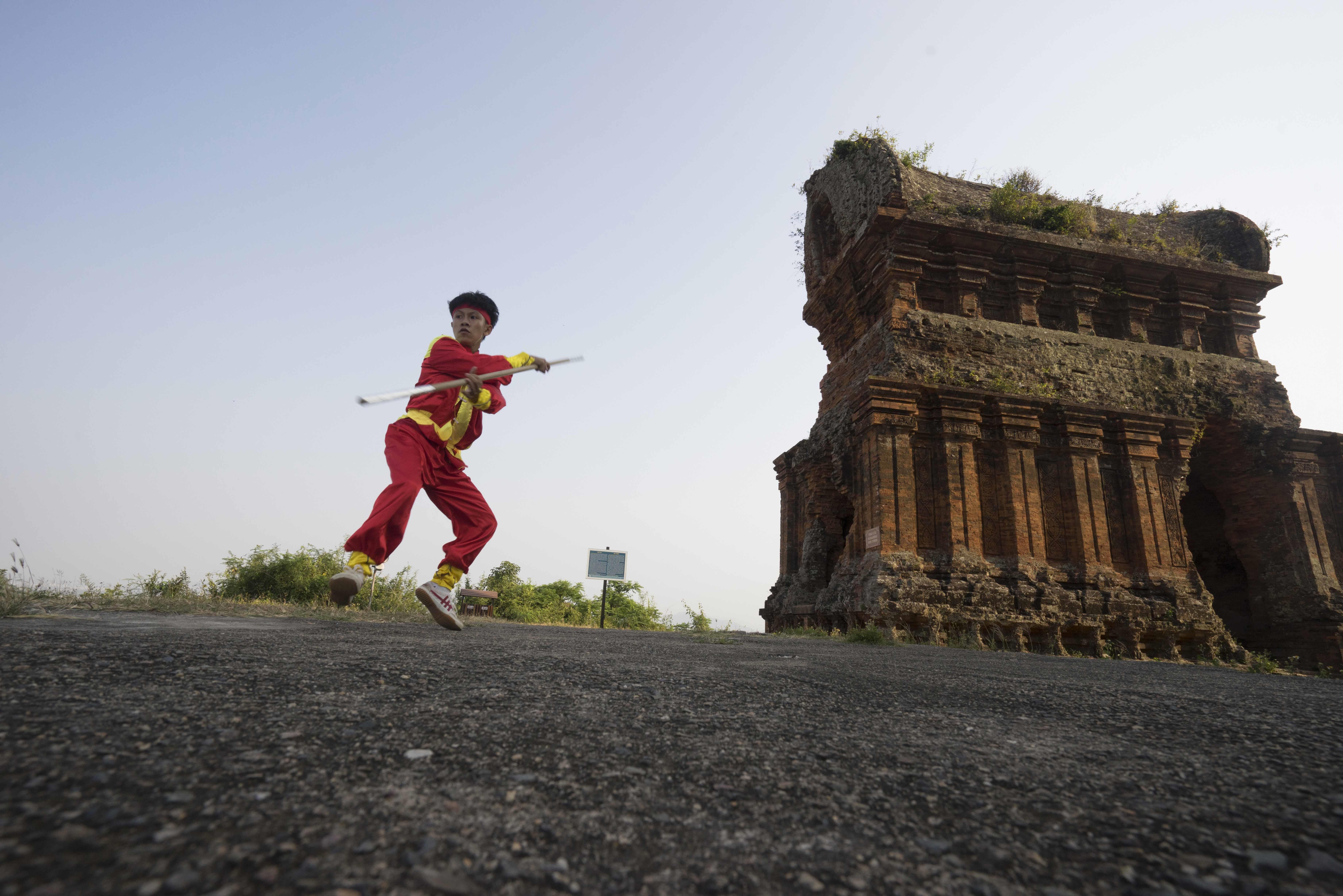 bieu dien vo Binh Dinh anh 12