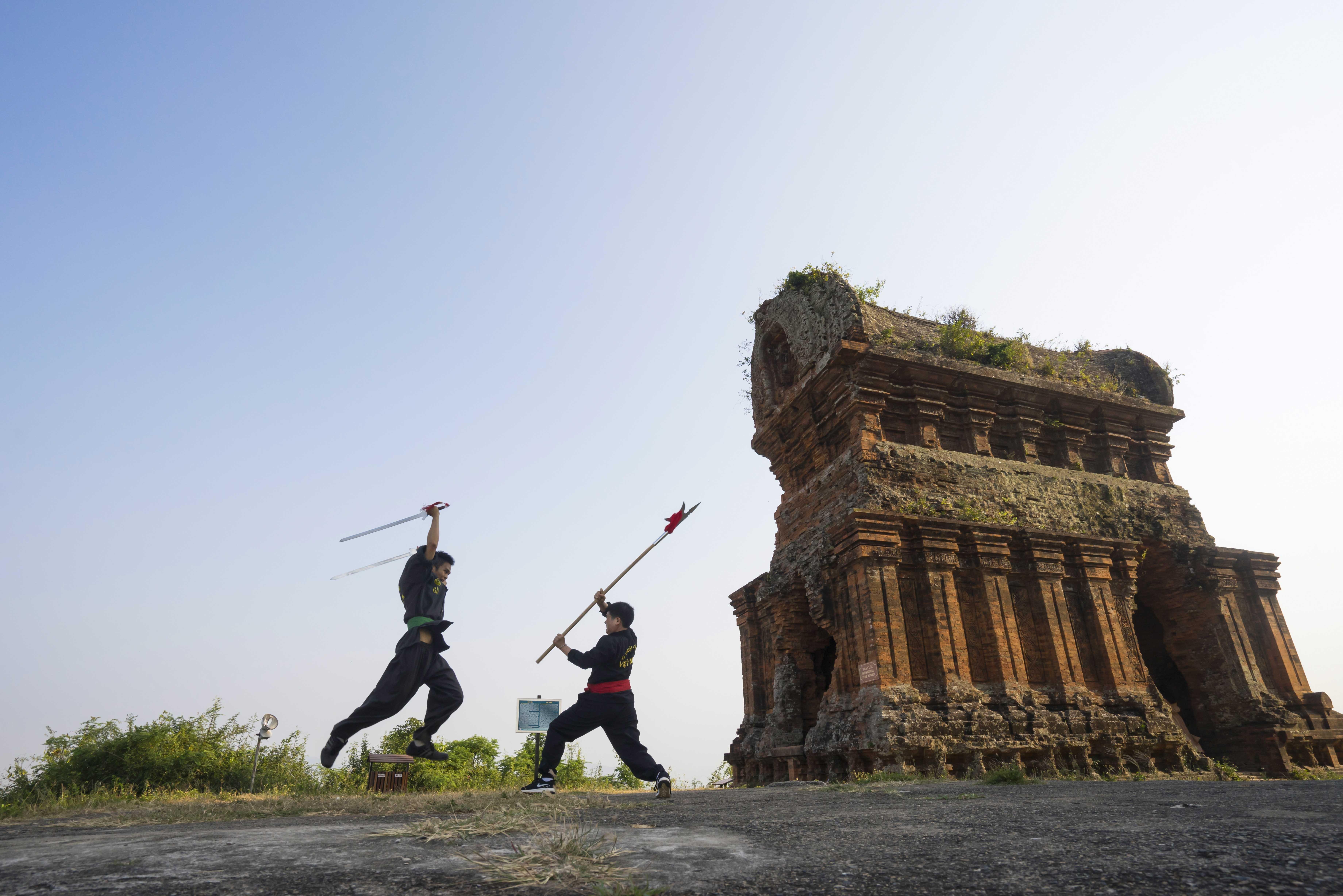 bieu dien vo Binh Dinh anh 2