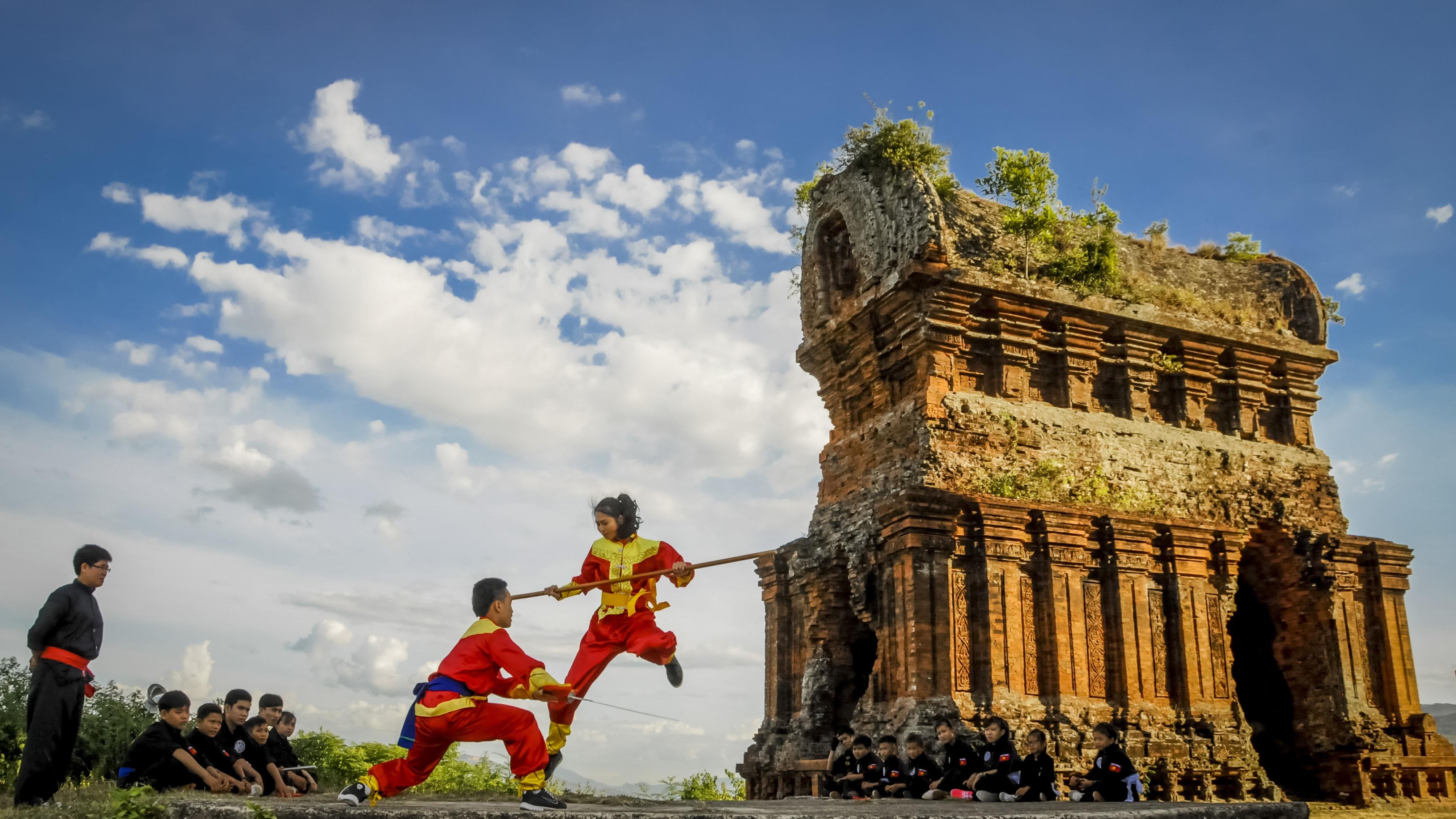 bieu dien vo Binh Dinh anh 1