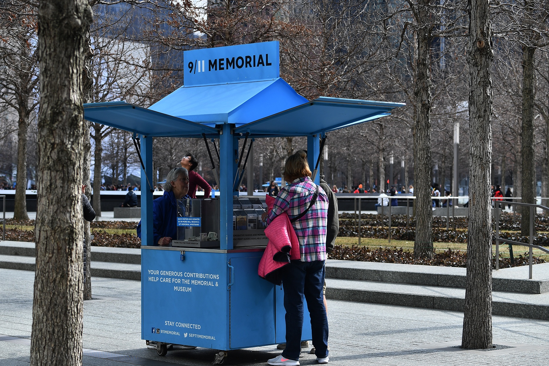 khu vuc tuong niem 11 thang 9 o New York anh 1