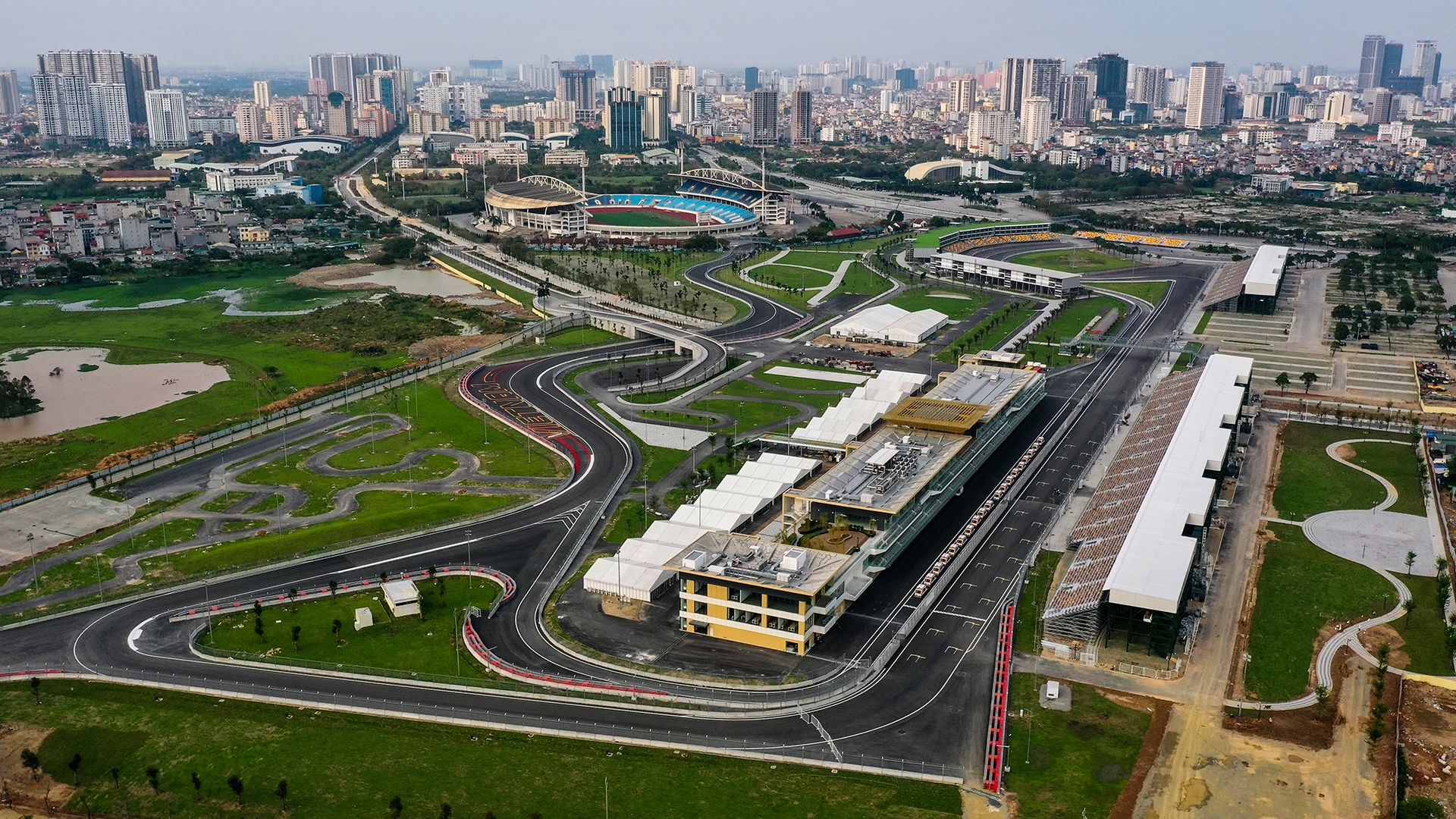 duong dua F1 o Ha Noi anh 1