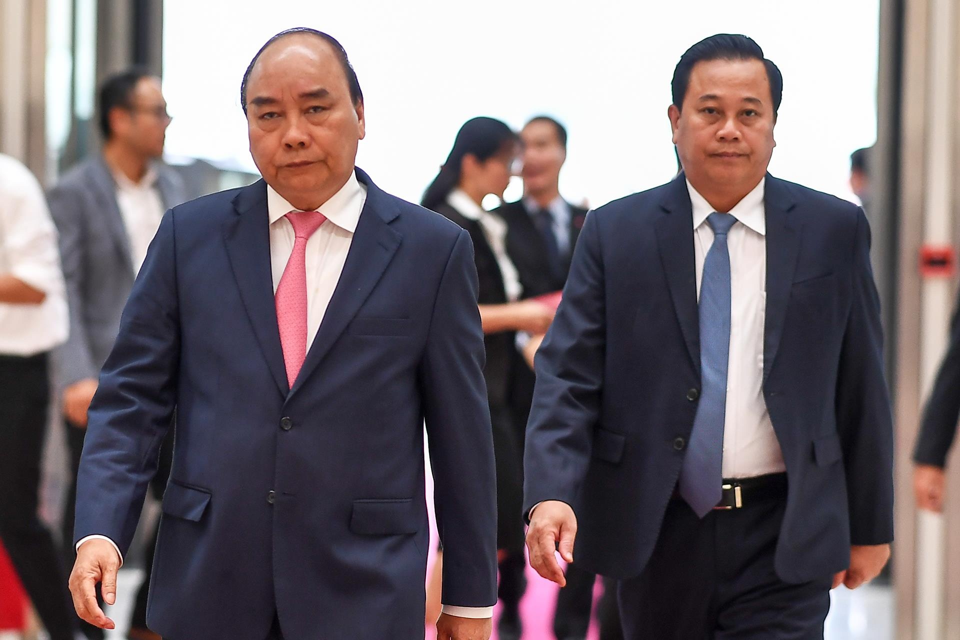 Lanh dao Dang, Nha nuoc du Dai hoi Mat tran To quoc hinh anh