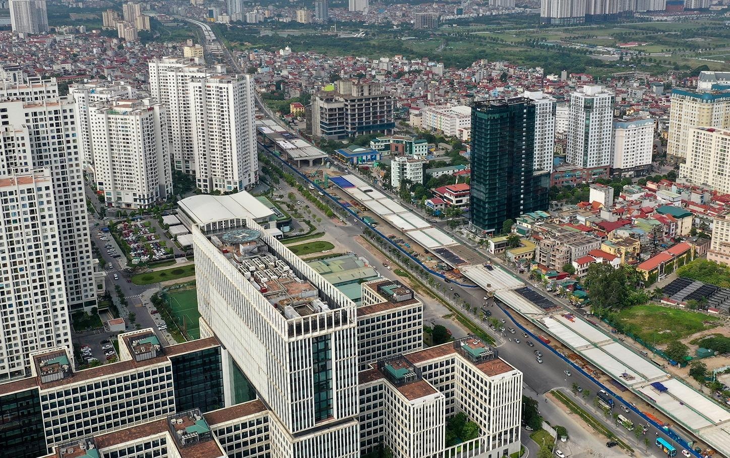 Toan canh du an hon 3.000 ty mo rong vanh dai 3 vua thong xe hinh anh