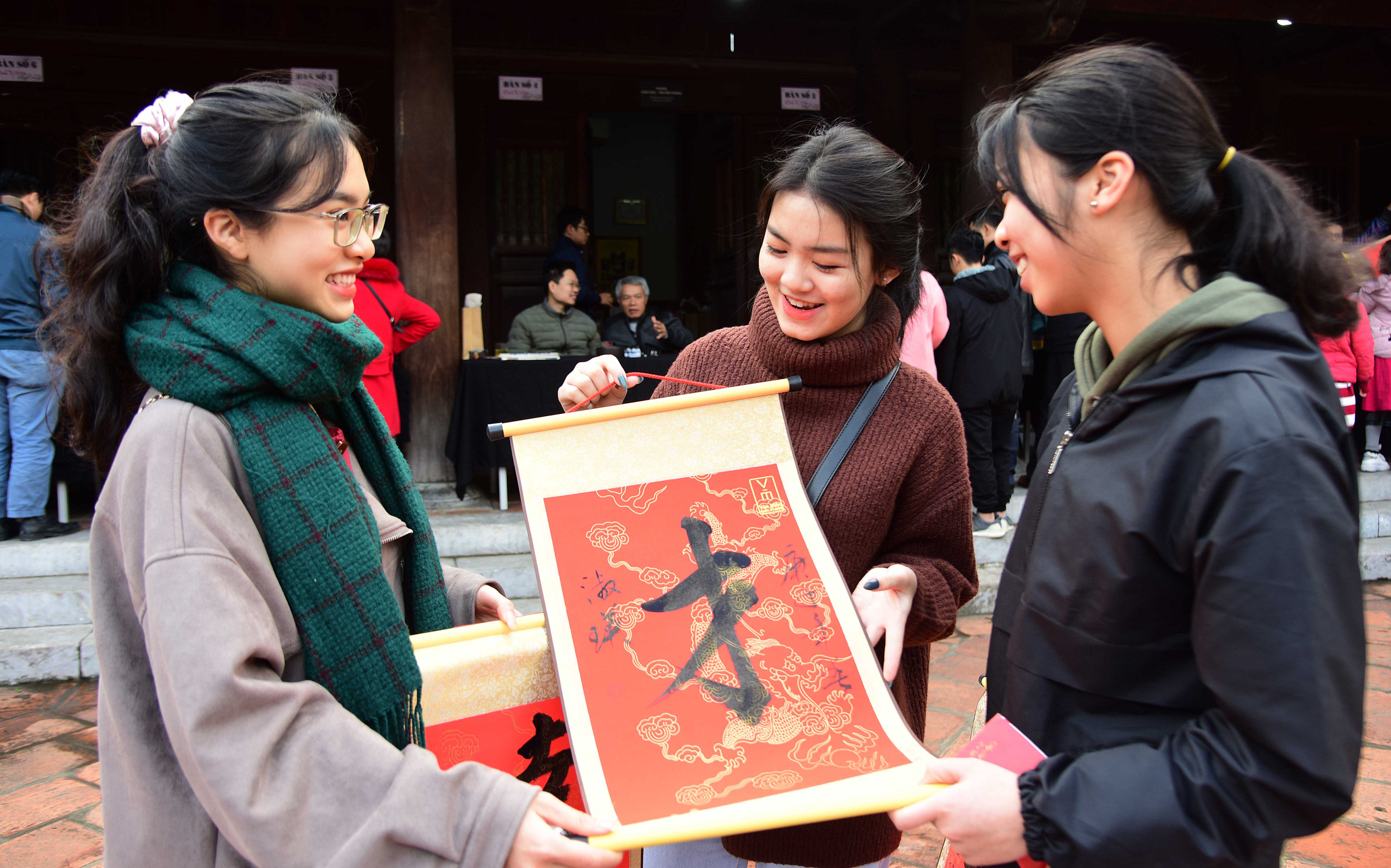 xin chu o hoi xuan Van Mieu anh 5