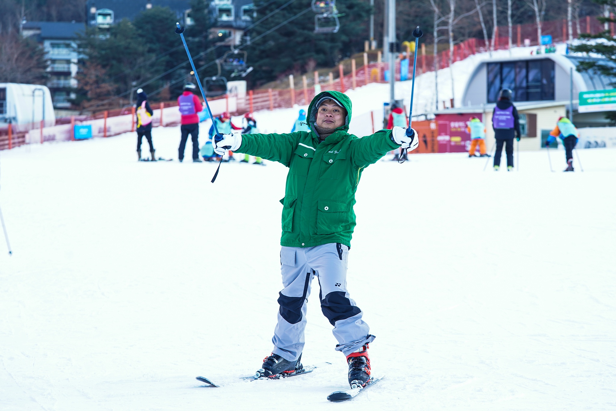 du lich truot tuyet Han Quoc o Gangwon anh 24