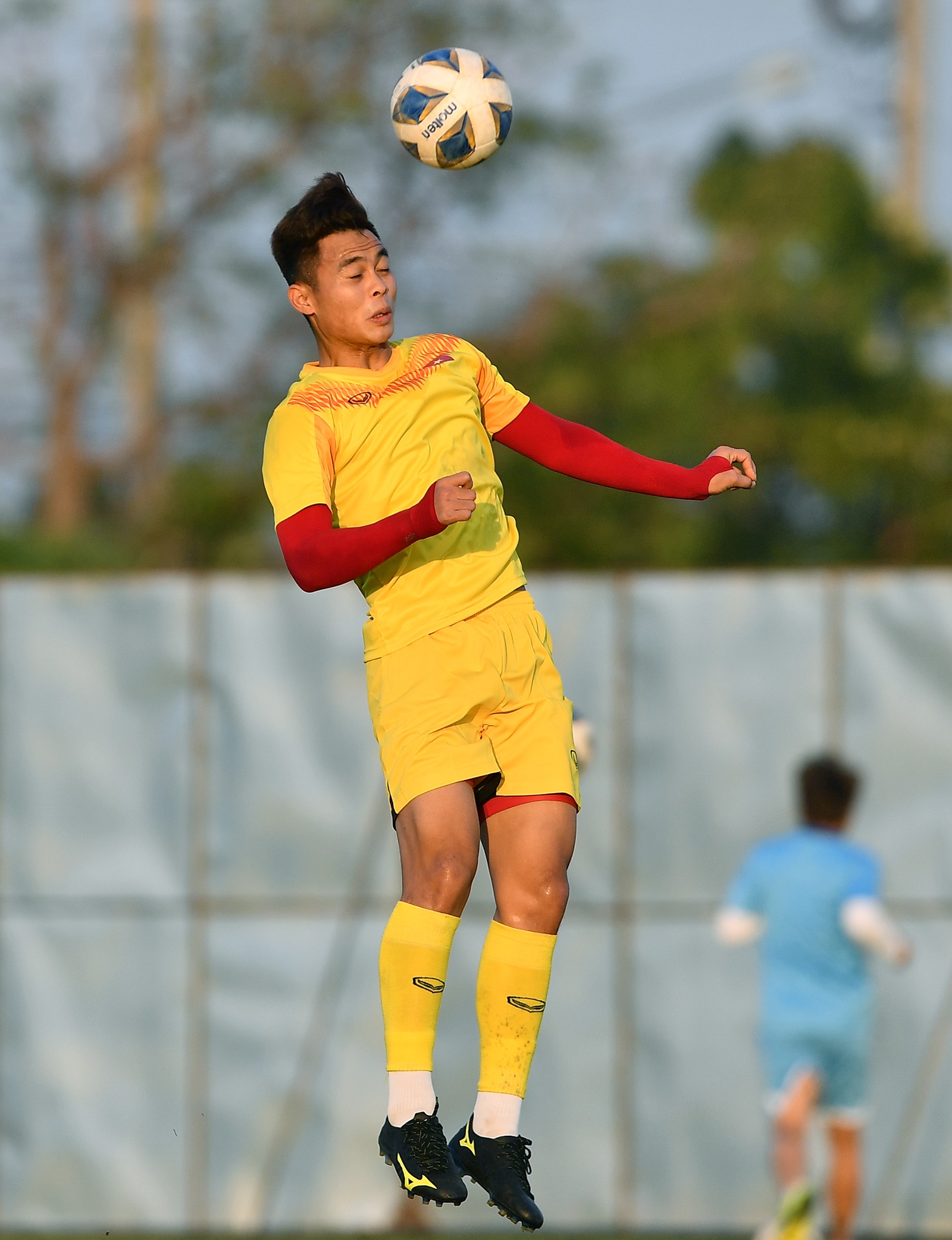 U23 Viet Nam tap luyen truoc ngay khai mac anh 3