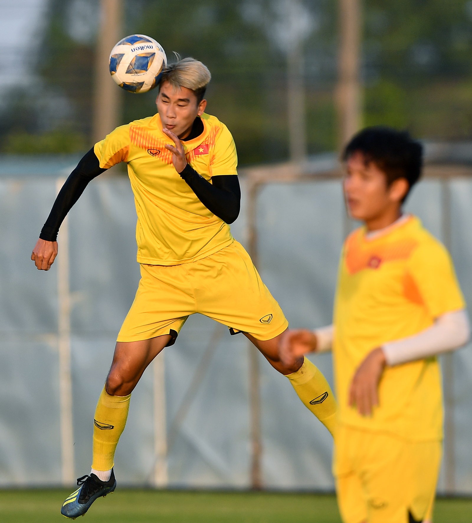 U23 Viet Nam tap luyen truoc ngay khai mac anh 6