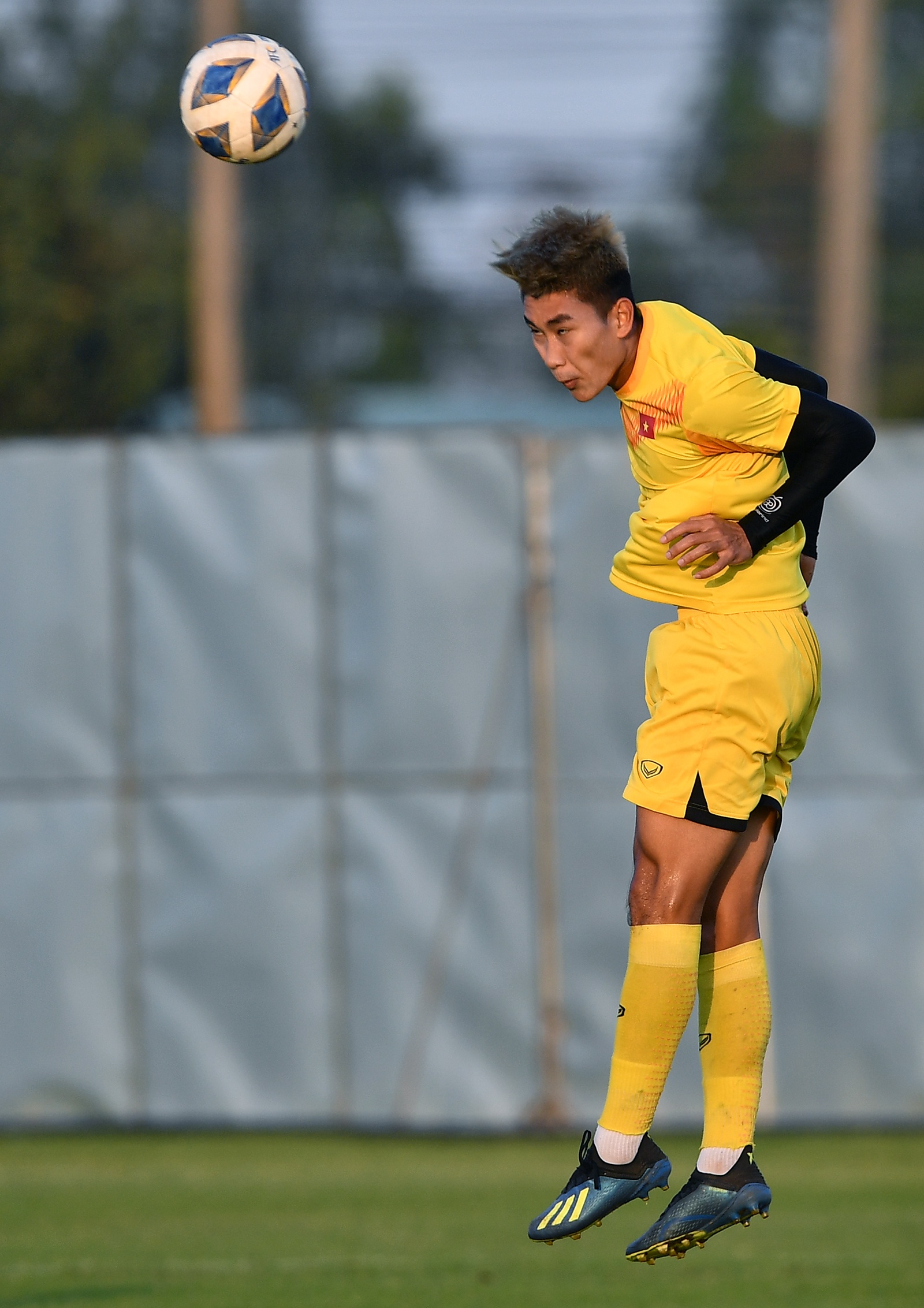 U23 Viet Nam tap luyen truoc ngay khai mac anh 8