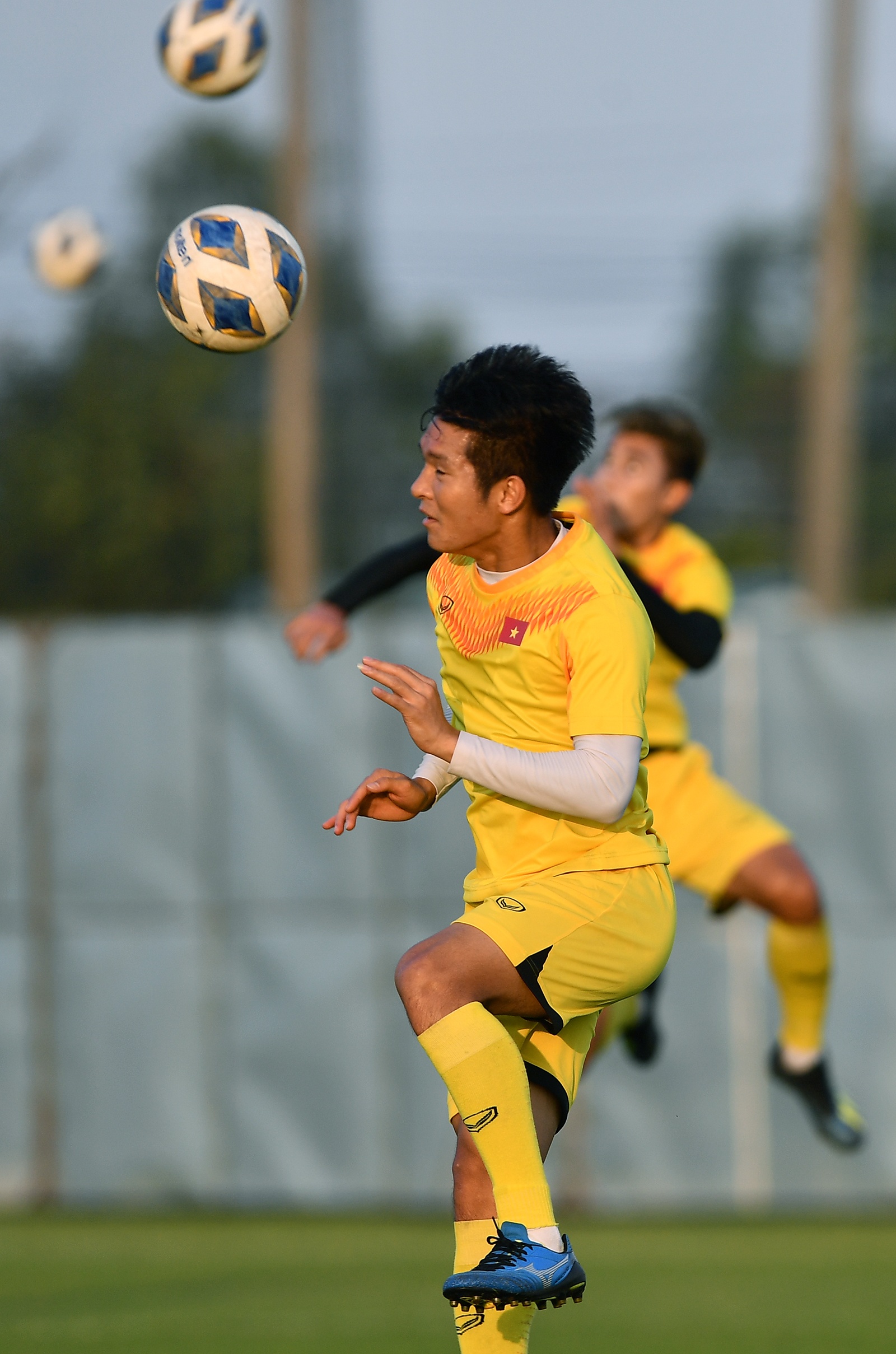 U23 Viet Nam tap luyen truoc ngay khai mac anh 9