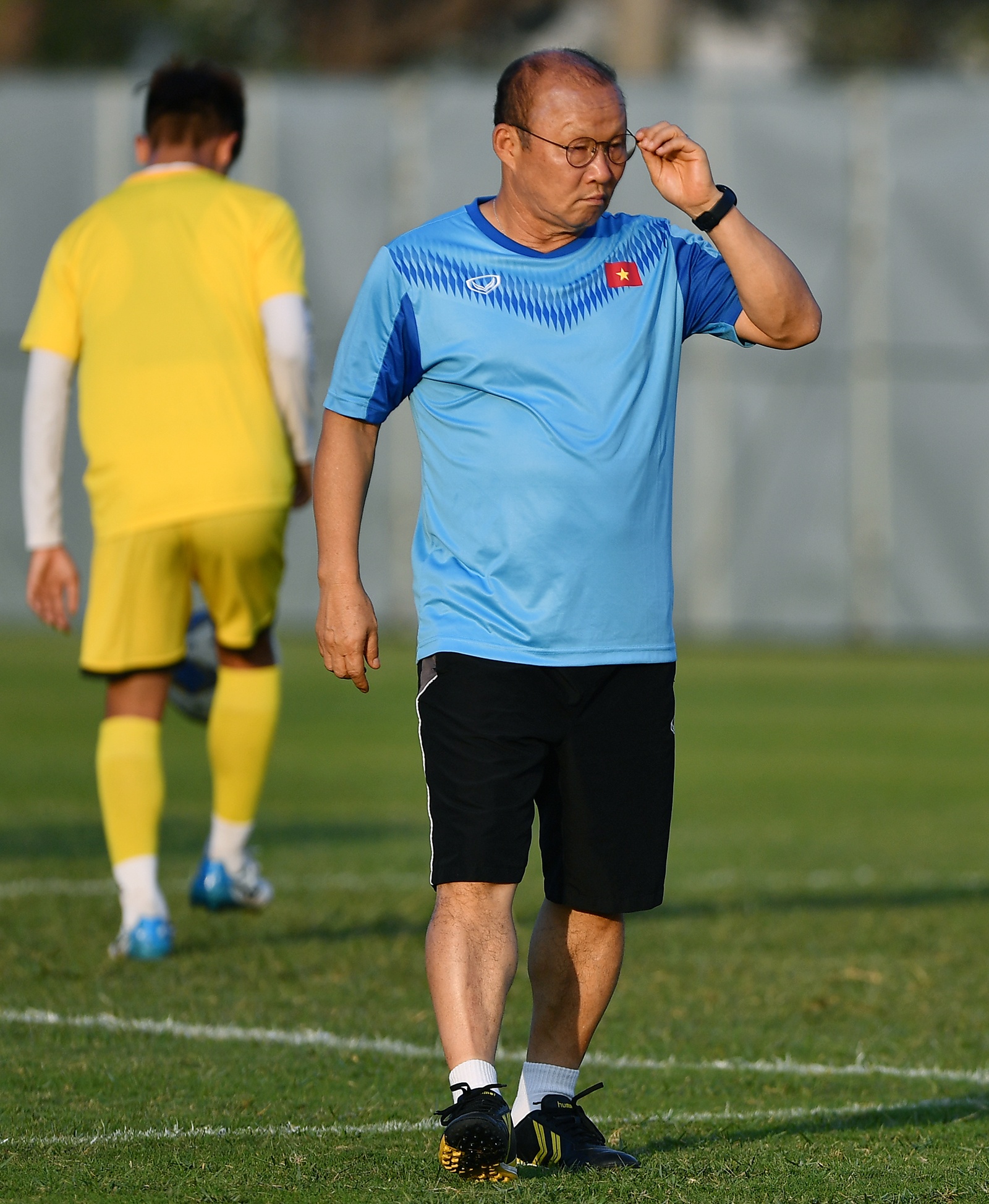 U23 Viet Nam tap luyen truoc ngay khai mac anh 13