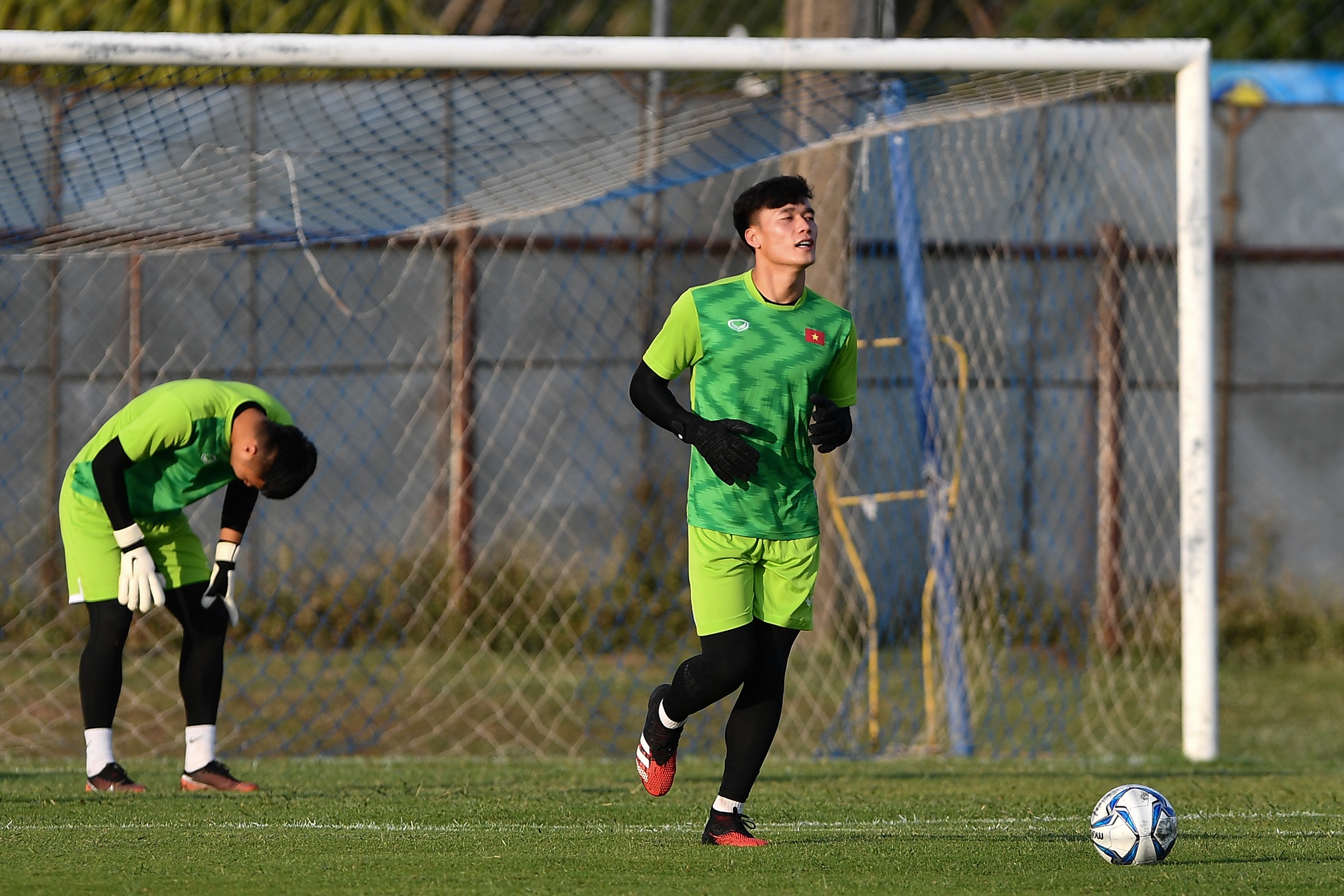 U23 Viet Nam tap luyen truoc ngay khai mac anh 14