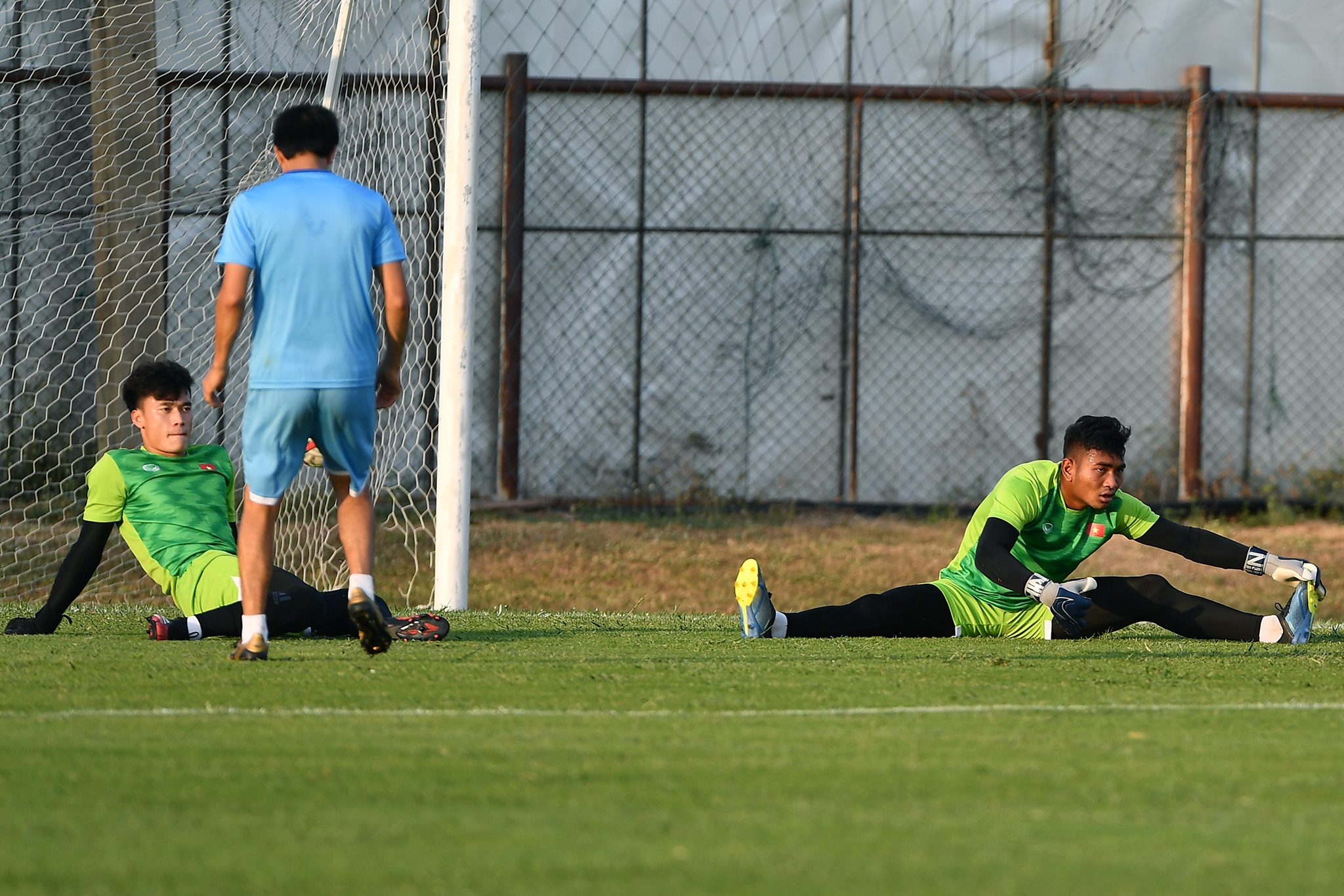 U23 Viet Nam tap luyen truoc ngay khai mac anh 16