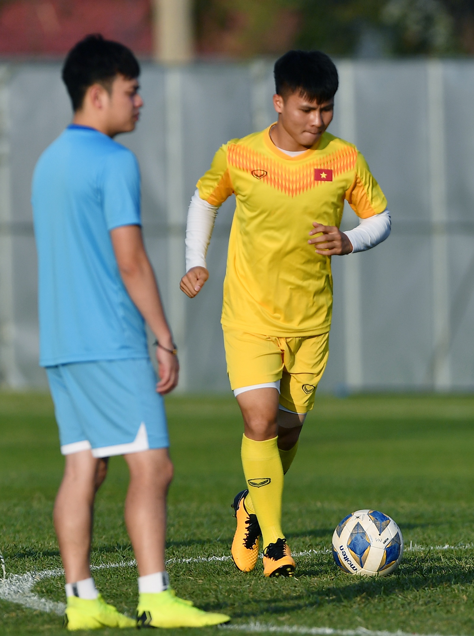 U23 Viet Nam tap luyen truoc ngay khai mac anh 32