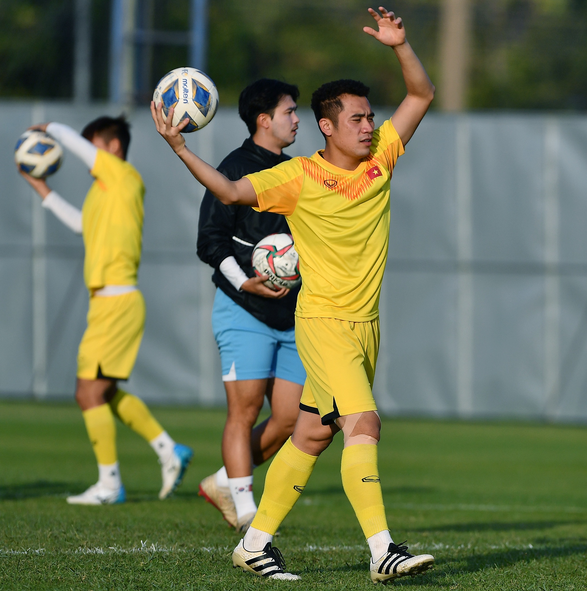 U23 Viet Nam tap luyen truoc ngay khai mac anh 33