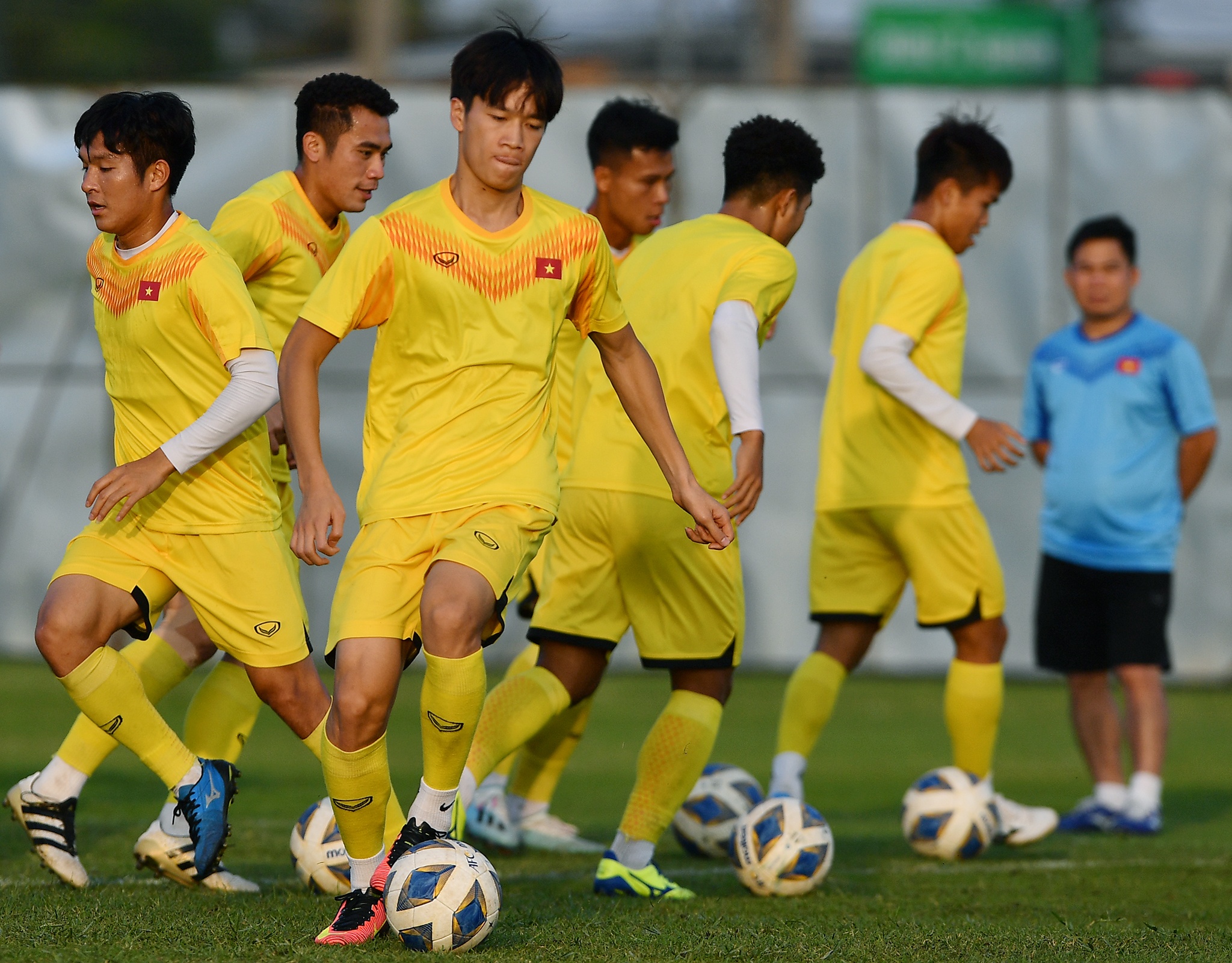 U23 Viet Nam tap luyen truoc ngay khai mac anh 18