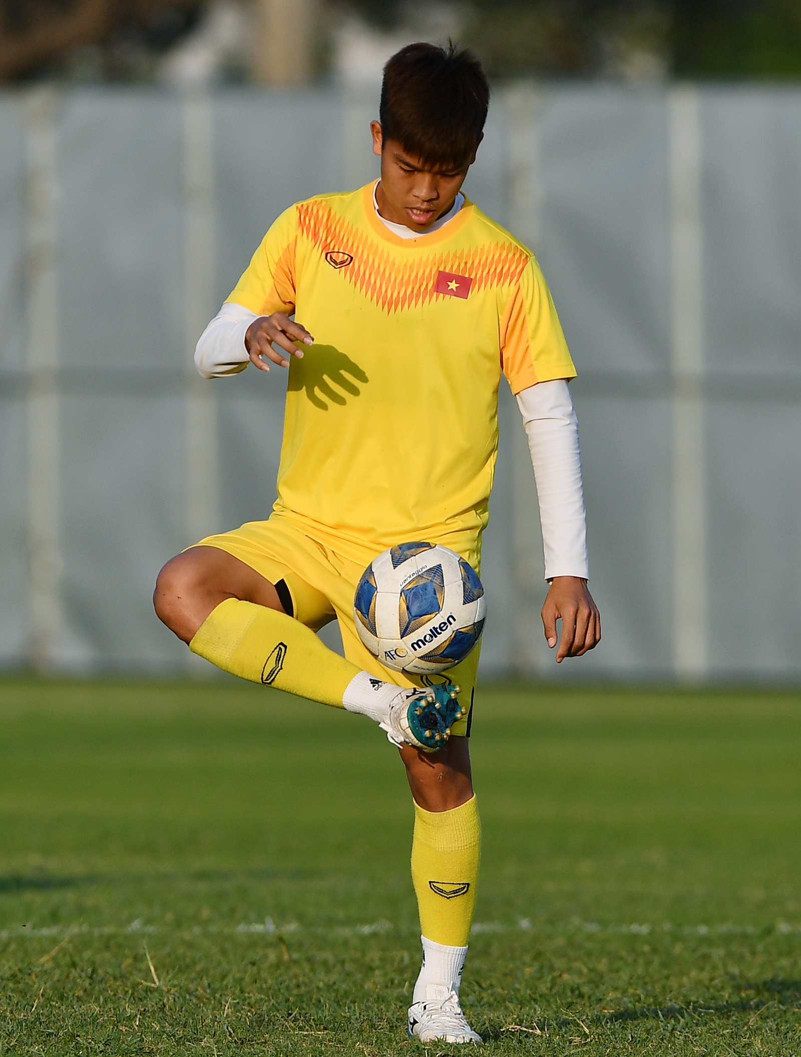 U23 Viet Nam tap luyen truoc ngay khai mac anh 21